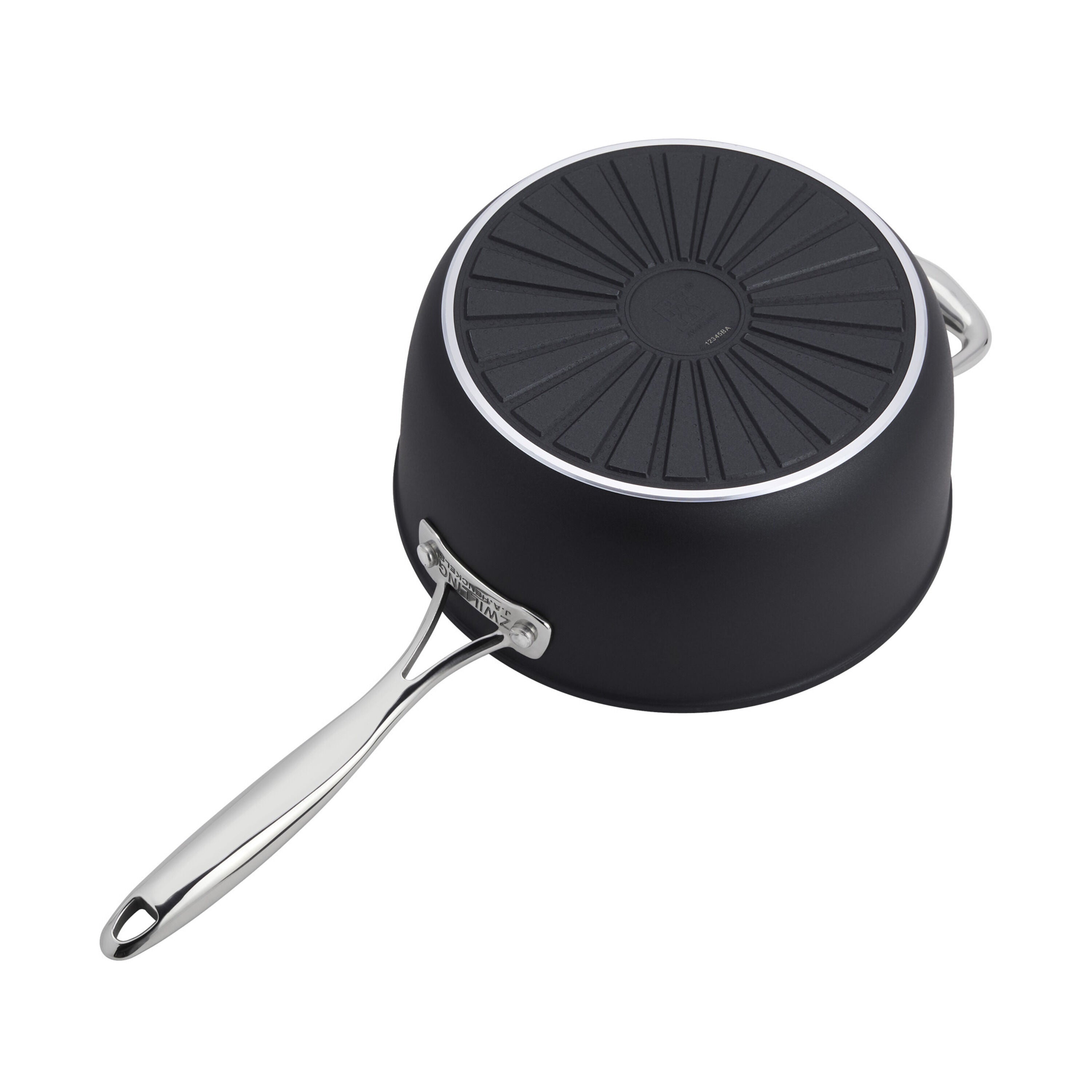 ZWILLING Forte Plus Sauce Pan With Lid, Aluminum, Ceramic Titanium-Saucepan-DECOROLALA