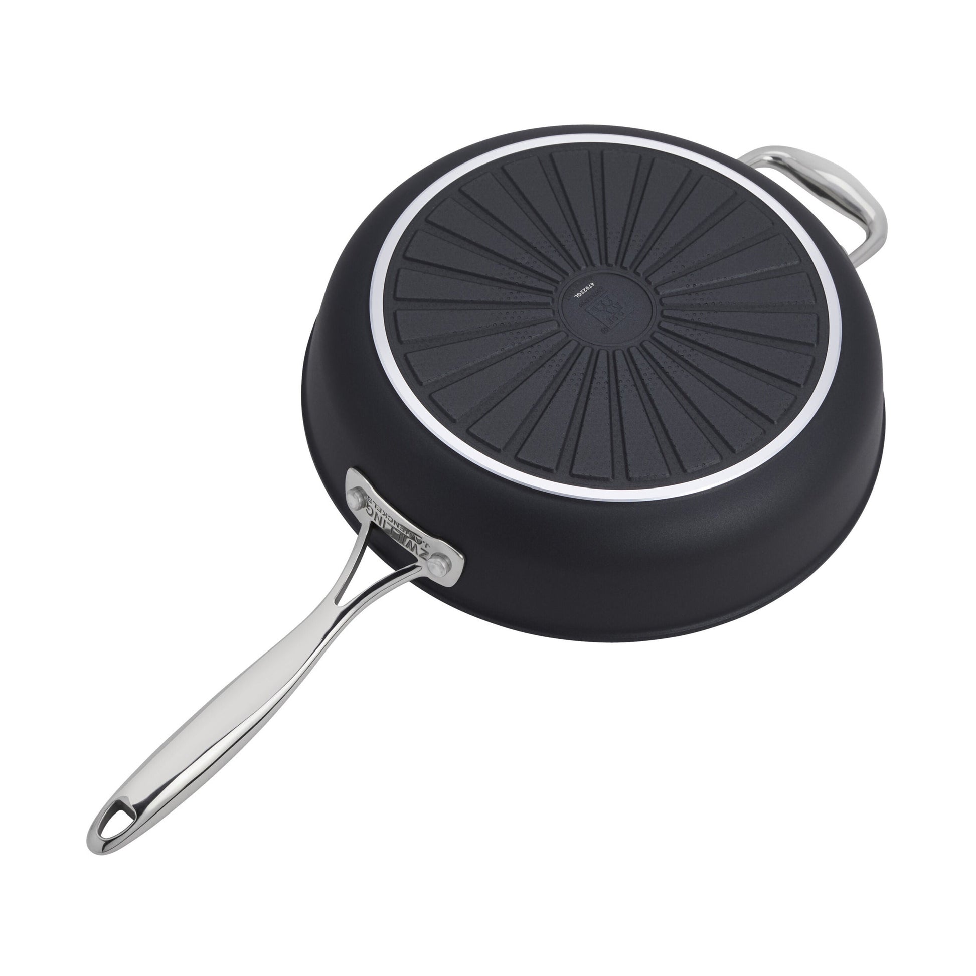 ZWILLING Forte Plus Saute Pan With Lid, 28 cm, Aluminum, Ceramic Titanium-Saucepan-DECOROLALA
