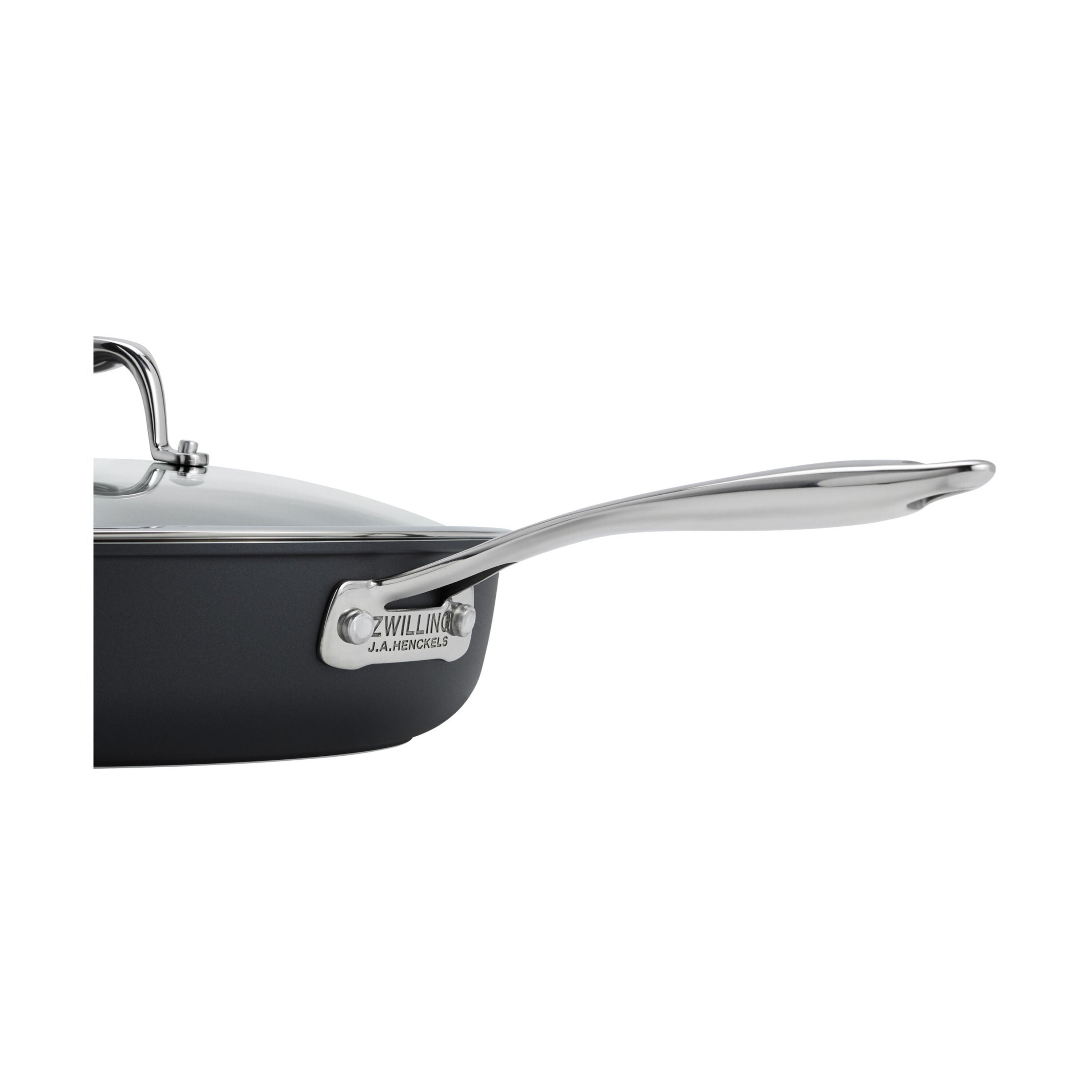 ZWILLING Forte Plus Saute Pan With Lid, 28 cm, Aluminum, Ceramic Titanium-Saucepan-DECOROLALA