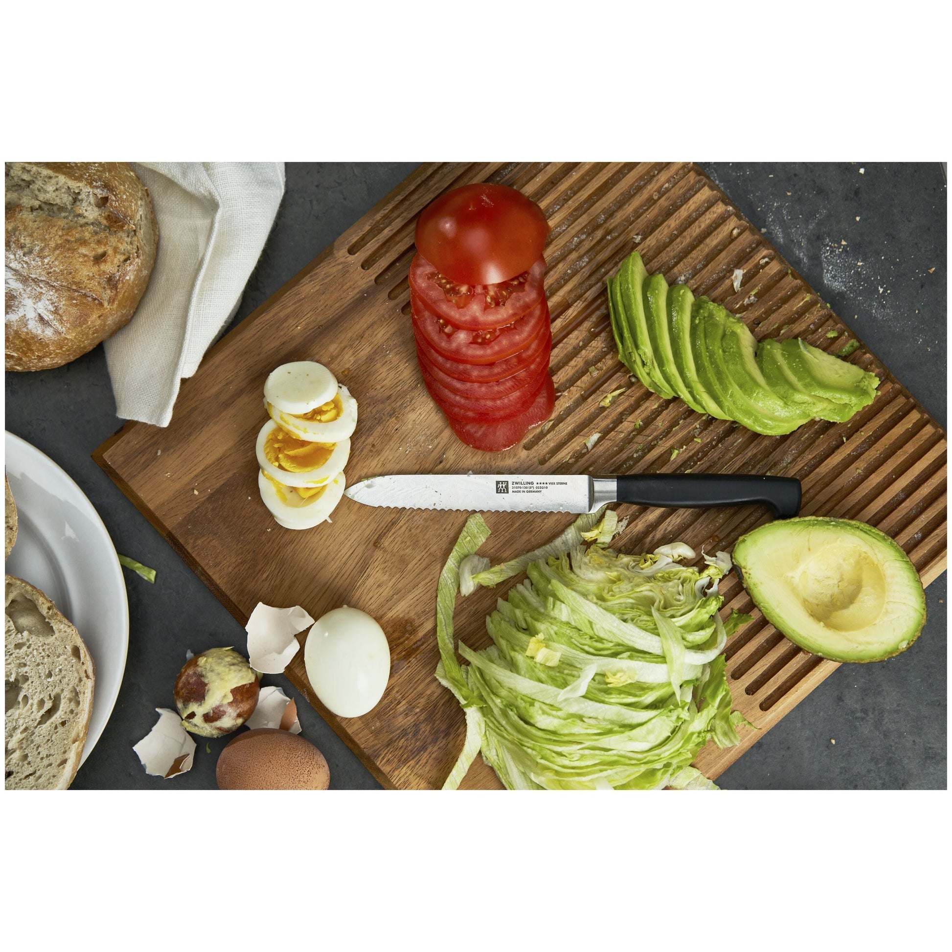 ZWILLING Four Star 5" Serrated Utility Knife-Utility Knife-DECOROLALA