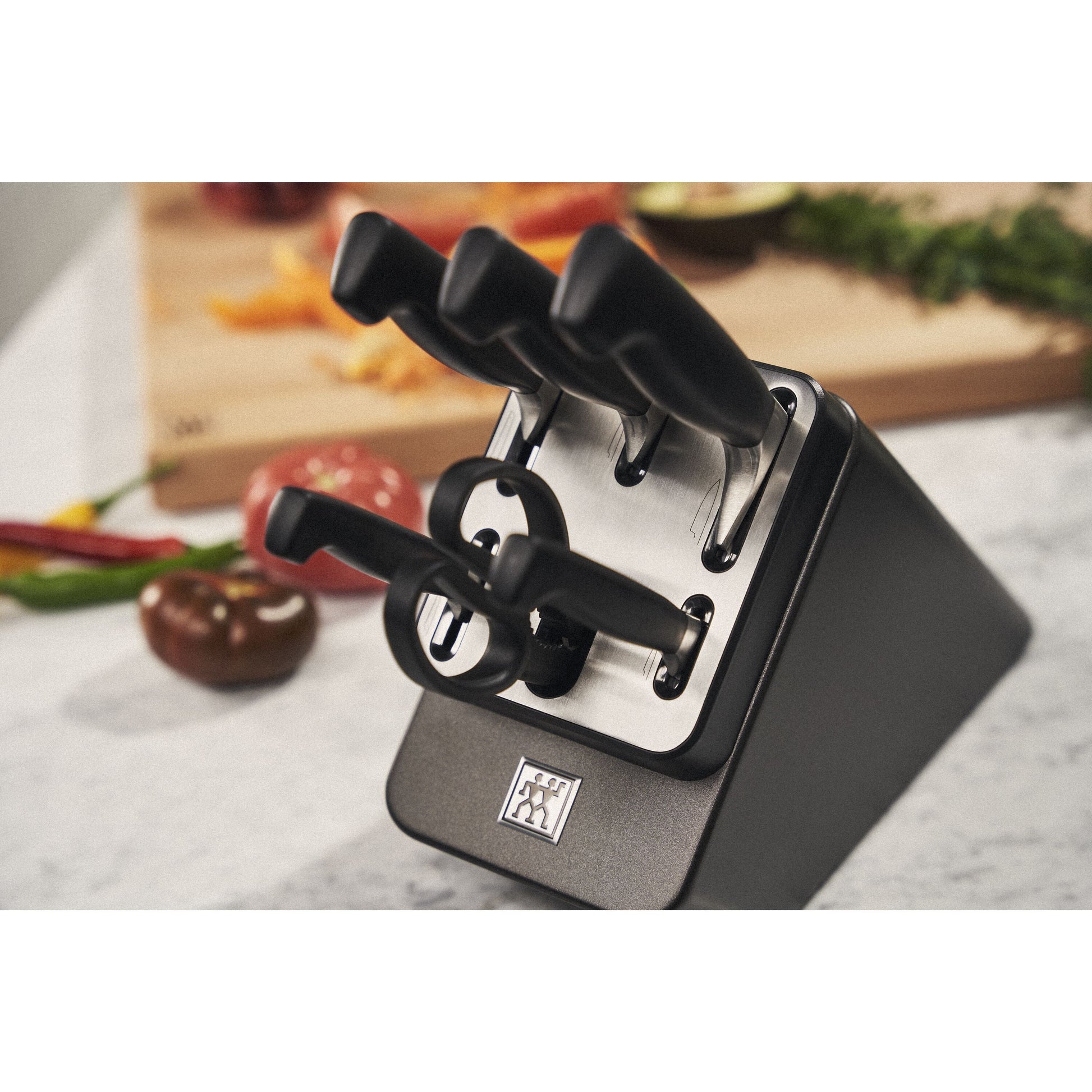 ZWILLING **** Four Star 7 Piece, Knife Block Set, Anthracite-Knife Set-DECOROLALA