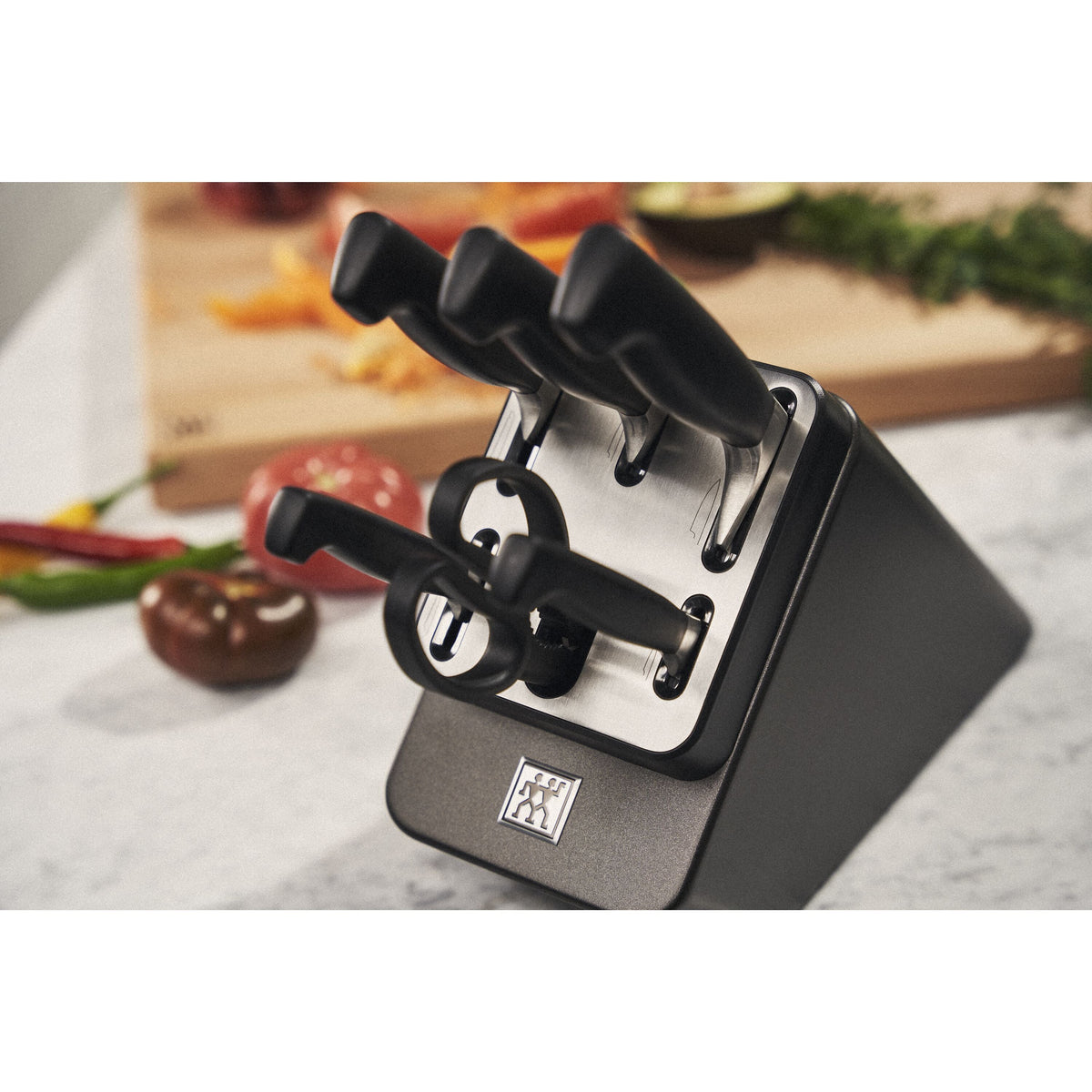 ZWILLING Four Star 7 Piece Knife Block Set - Anthracite-Knife Sets-DECOROLALA
