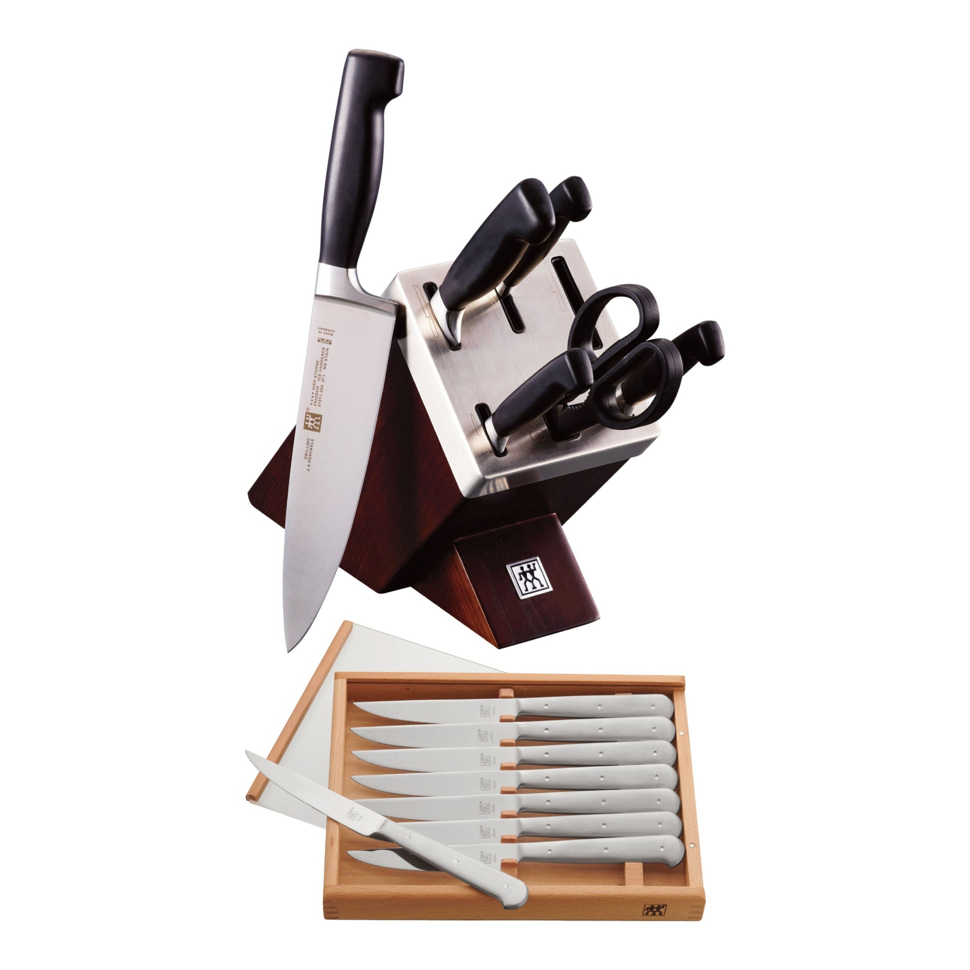 ZWILLING **** Four Star 7 Piece With Bonus Steak Set-Kitchen Tool-DECOROLALA