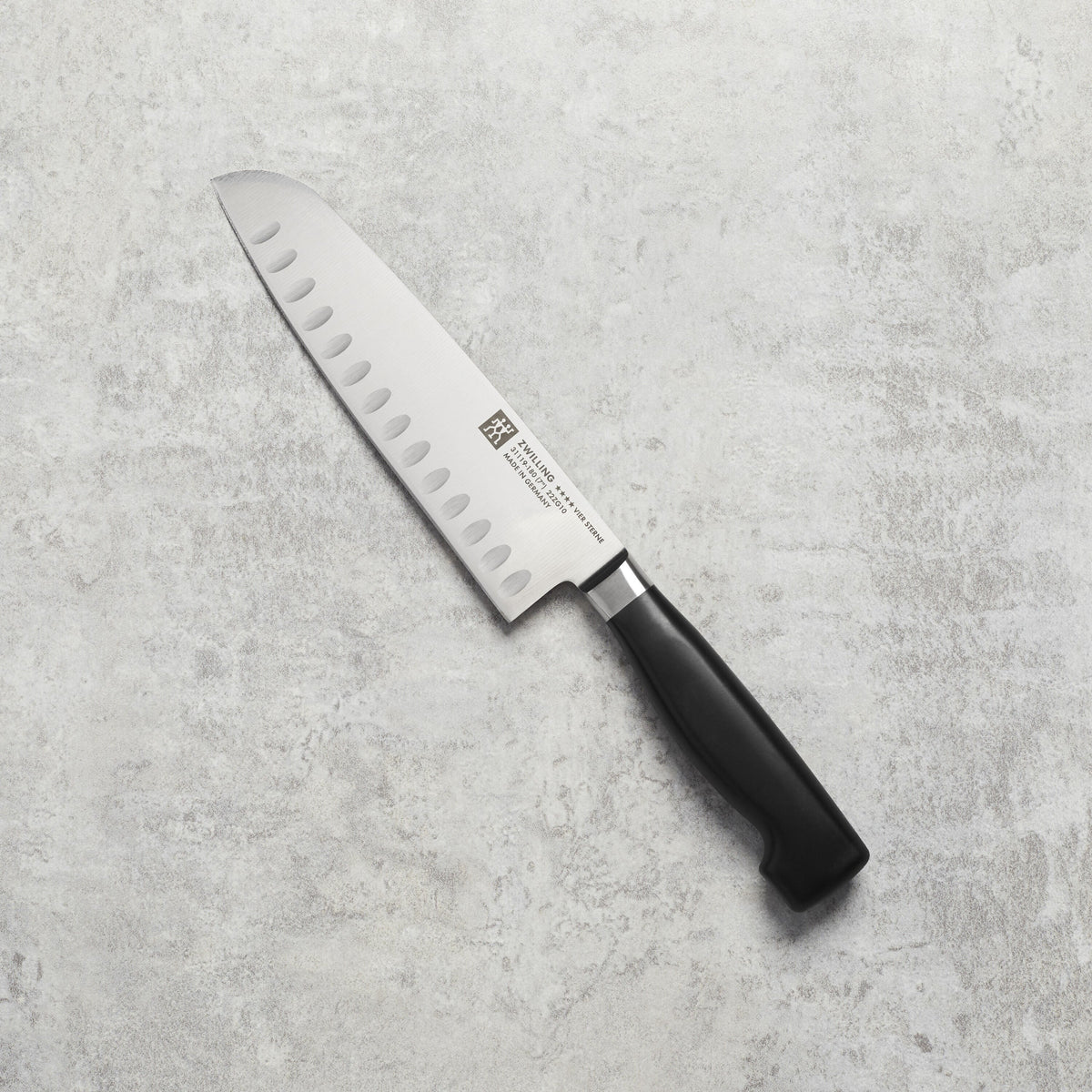 ZWILLING Four Star 7" Santoku Hollow Edge-Santoku Knives-DECOROLALA