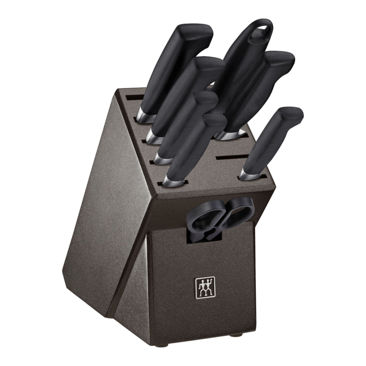 ZWILLING Four Star 9 Piece Knife Block Set Grey-Knife Sets-DECOROLALA