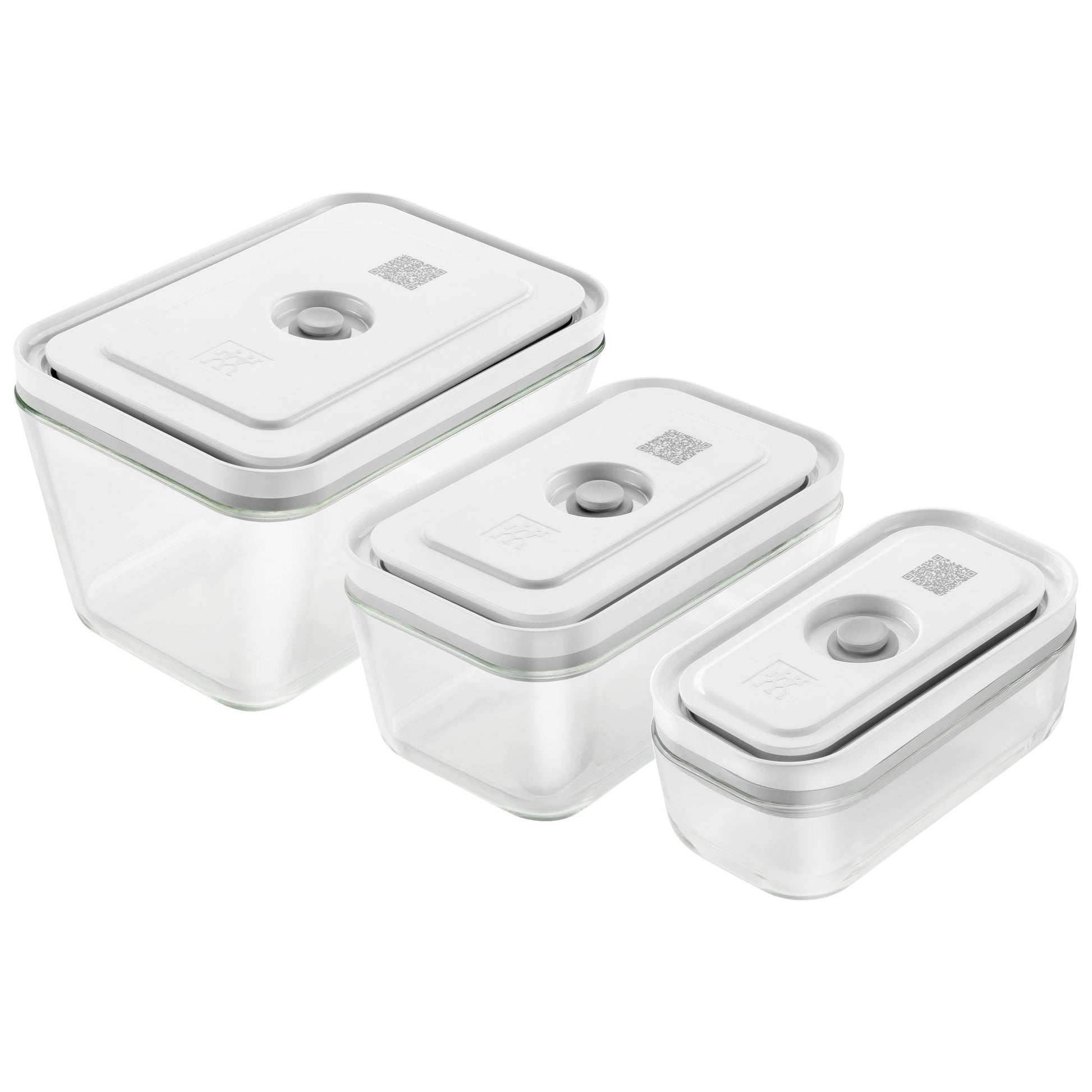 ZWILLING Fresh & Save 3-Piece Vacuum Box Set - Grey-Food Storage-DECOROLALA