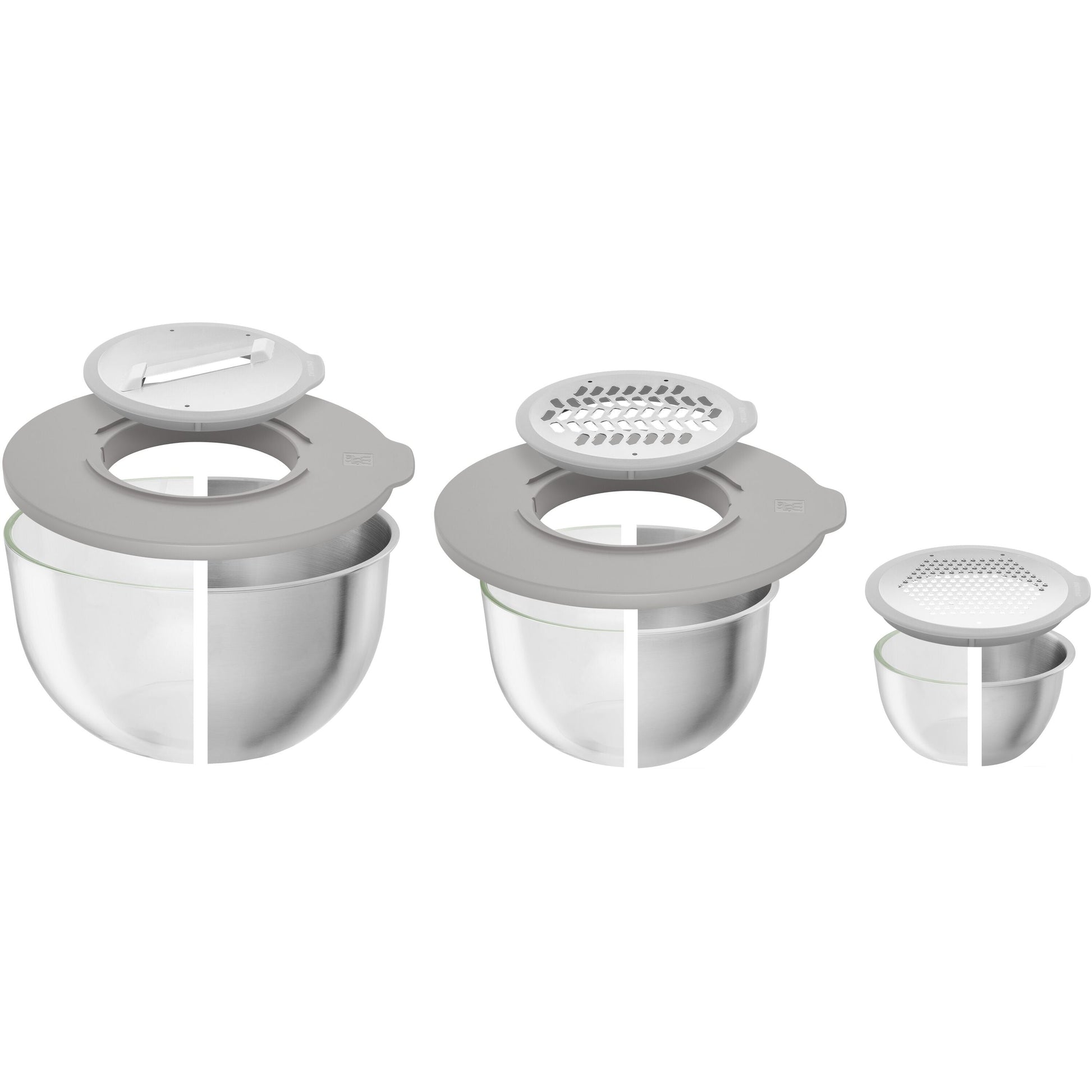 ZWILLING Fresh & Save BOWLS Accessory Set, S/M/L / 5 Piece-Dinnerware-DECOROLALA