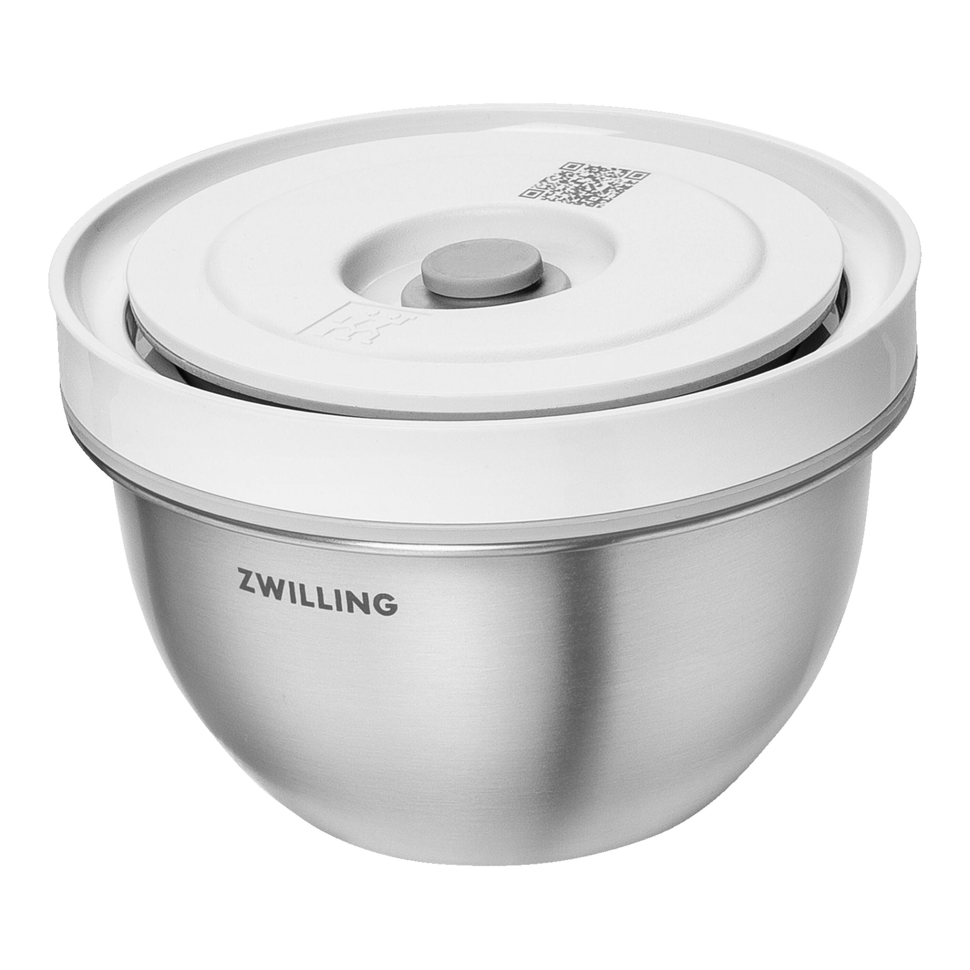 ZWILLING Fresh & Save BOWLS Vacuum Bowl S / 12 cm, Stainless Steel, Silver-Dinnerware-DECOROLALA