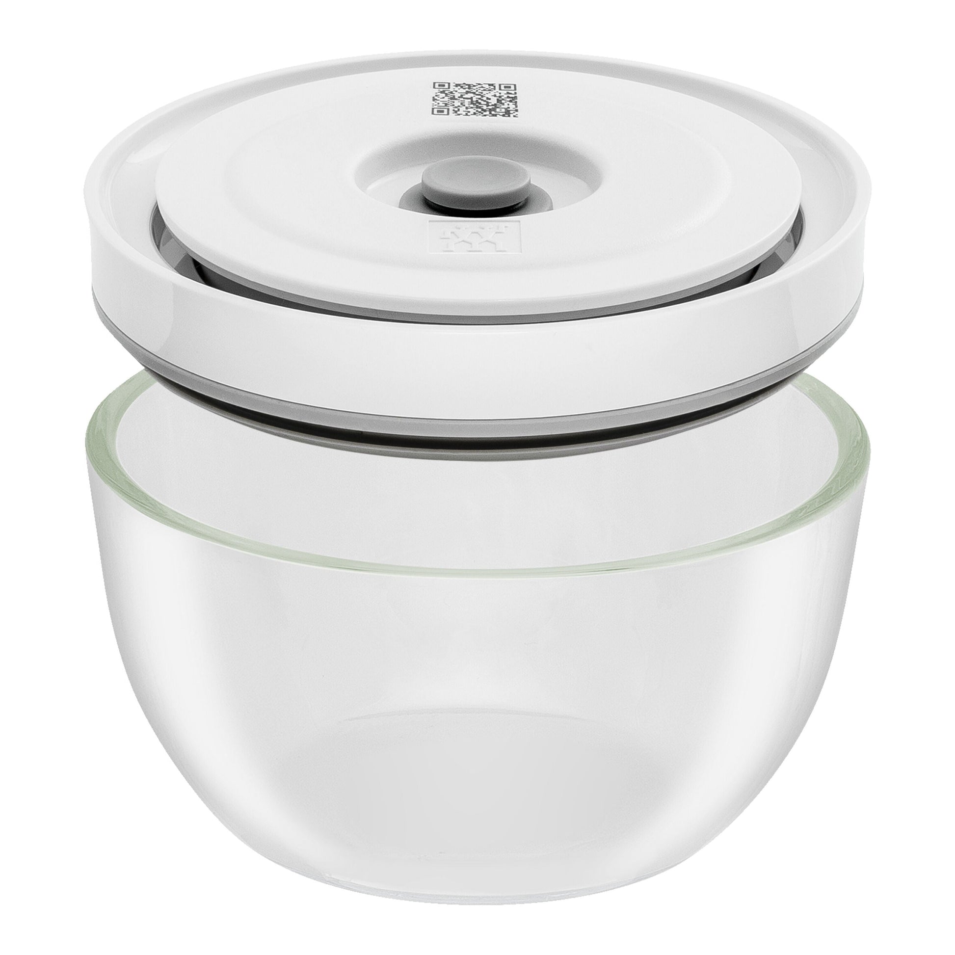 ZWILLING Fresh & Save BOWLS Vacuum Bowl Set S/M/L / 6 Piece Glass, Transparent-White-Dinnerware-DECOROLALA