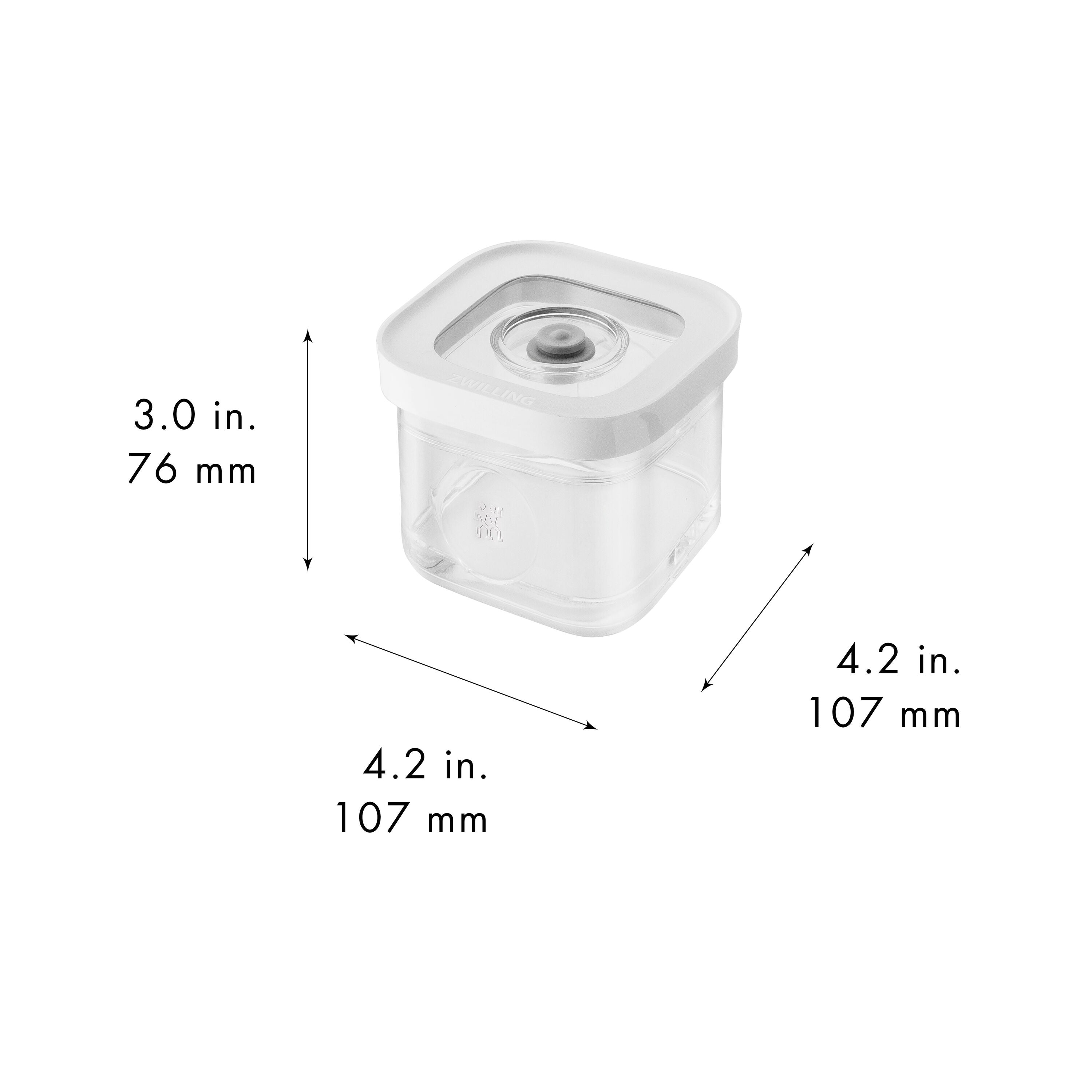 ZWILLING Fresh & Save CUBE S Container 11cm-Food Storage-DECOROLALA