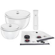 ZWILLING Fresh & Save Glass Bowls 9pc Vacuum Set-Dinnerware-DECOROLALA