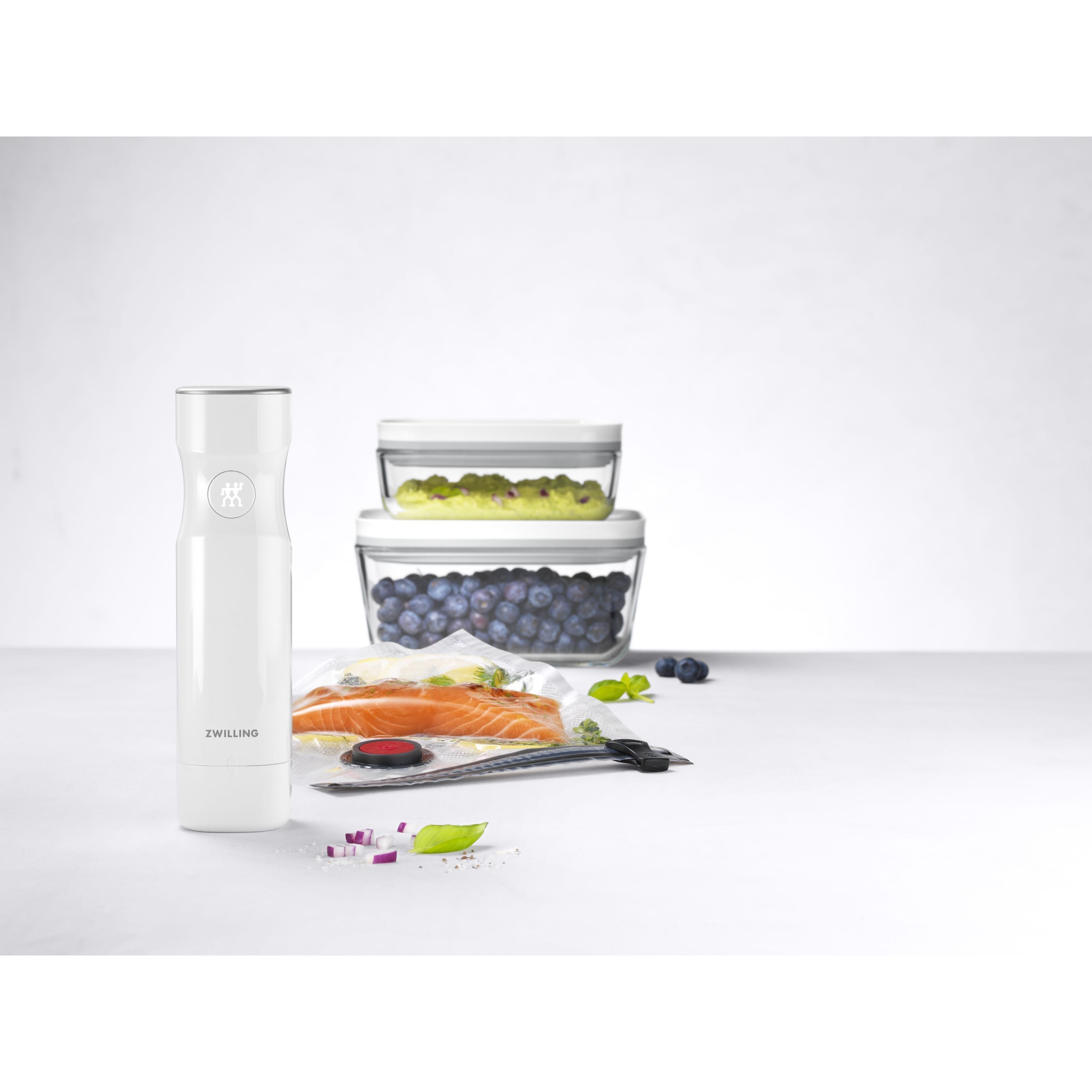 ZWILLING Fresh & Save Glass / S/M Vacuum Starter Set, 7 Piece-Canvas Print-DECOROLALA