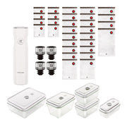 ZWILLING Fresh & Save Glass Vacuum Starter Set 40pc-Canvas Print-DECOROLALA