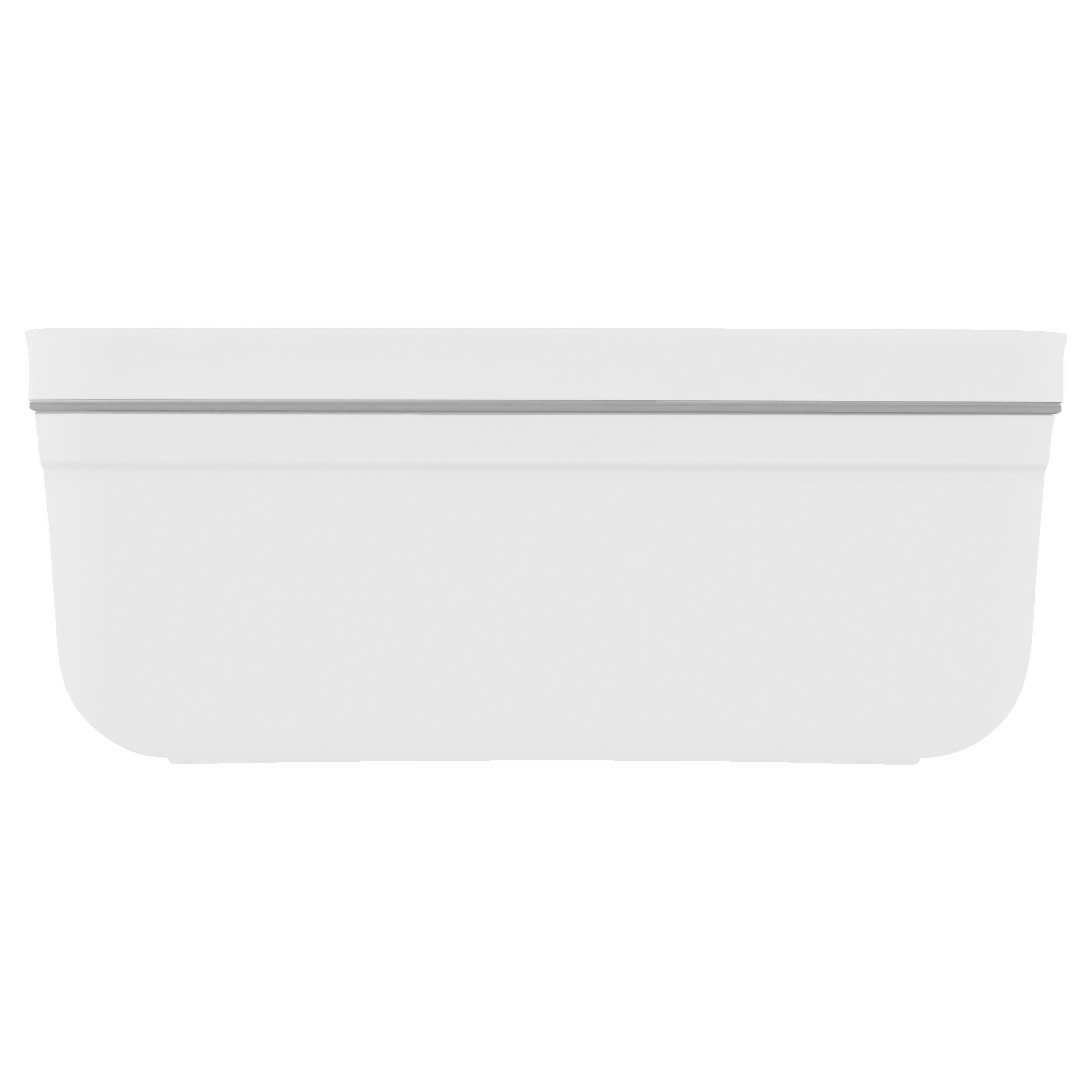 ZWILLING Fresh & Save M Divided Meal Prep Container, Plastic, White-Grey-Food Storage Container-DECOROLALA