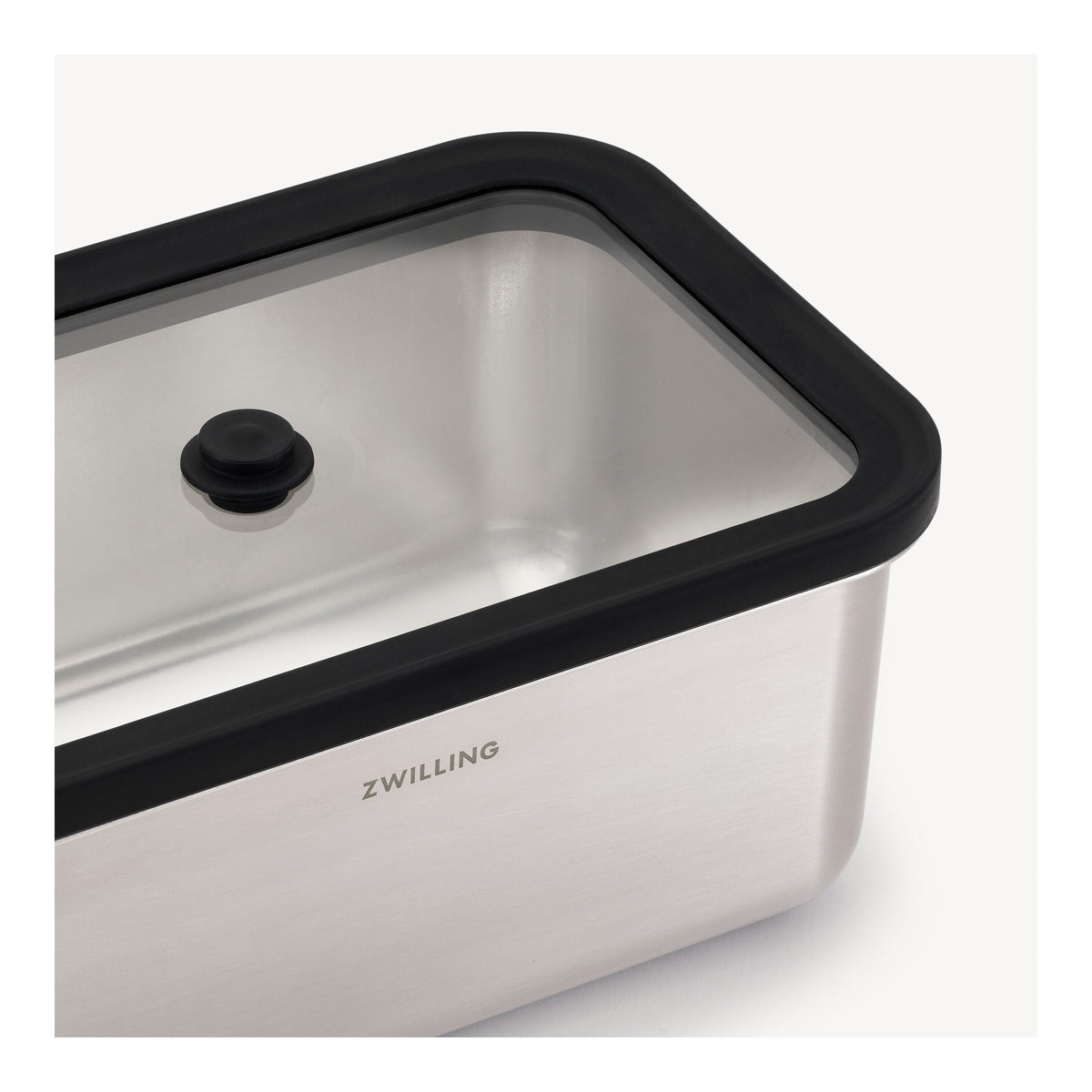 ZWILLING Fresh & Save STAINLESS M Vacuum Box, Stainless Steel, Silver-3