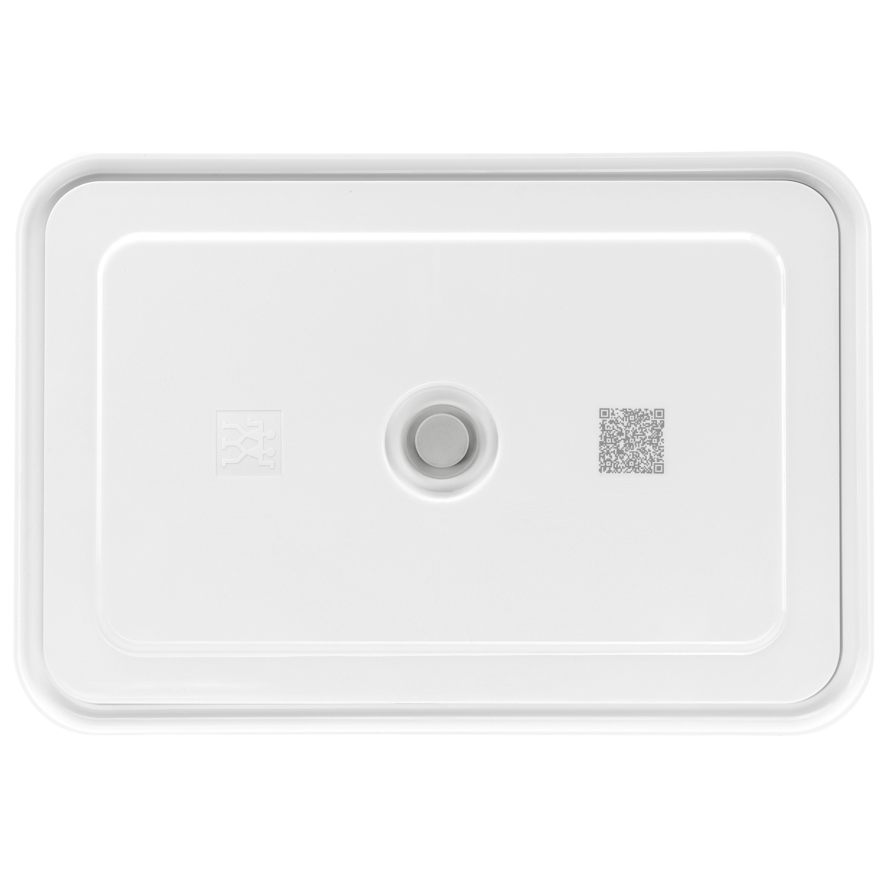 ZWILLING Fresh & Save Vacuum Gratin Dish, Glass, Grey-Vacuum Sealer Accessorie-DECOROLALA