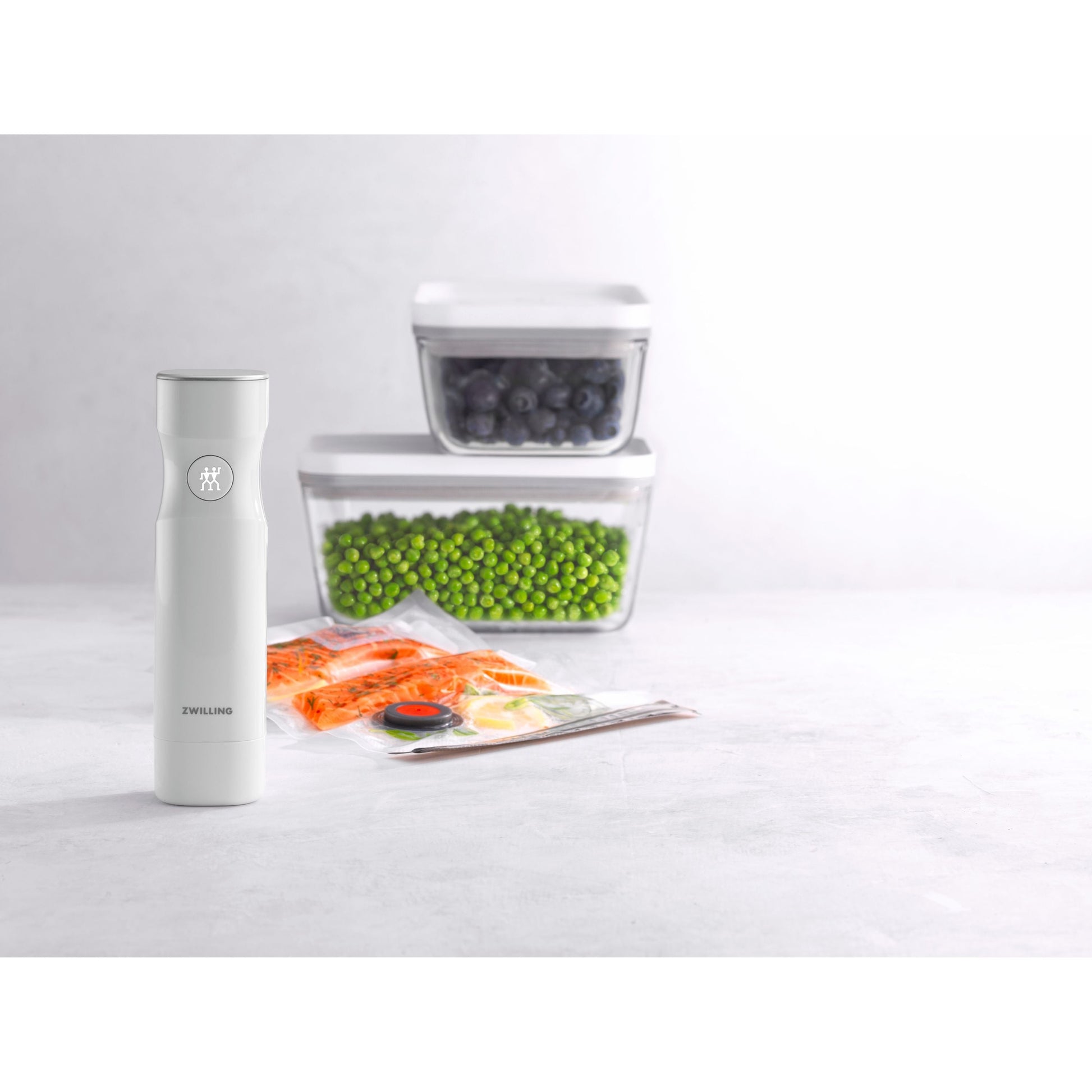 ZWILLING Fresh & Save Vacuum Pump Set, 47 Piece, White-Food Storage-DECOROLALA