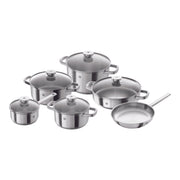 ZWILLING Joy Cookware Set, 11 Piece 18/10 Stainless Steel-Cookware Set-DECOROLALA