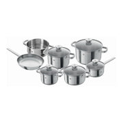 ZWILLING Joy Cookware Set, 12 Piece 18/10 Stainless Steel-Cookware Set-DECOROLALA