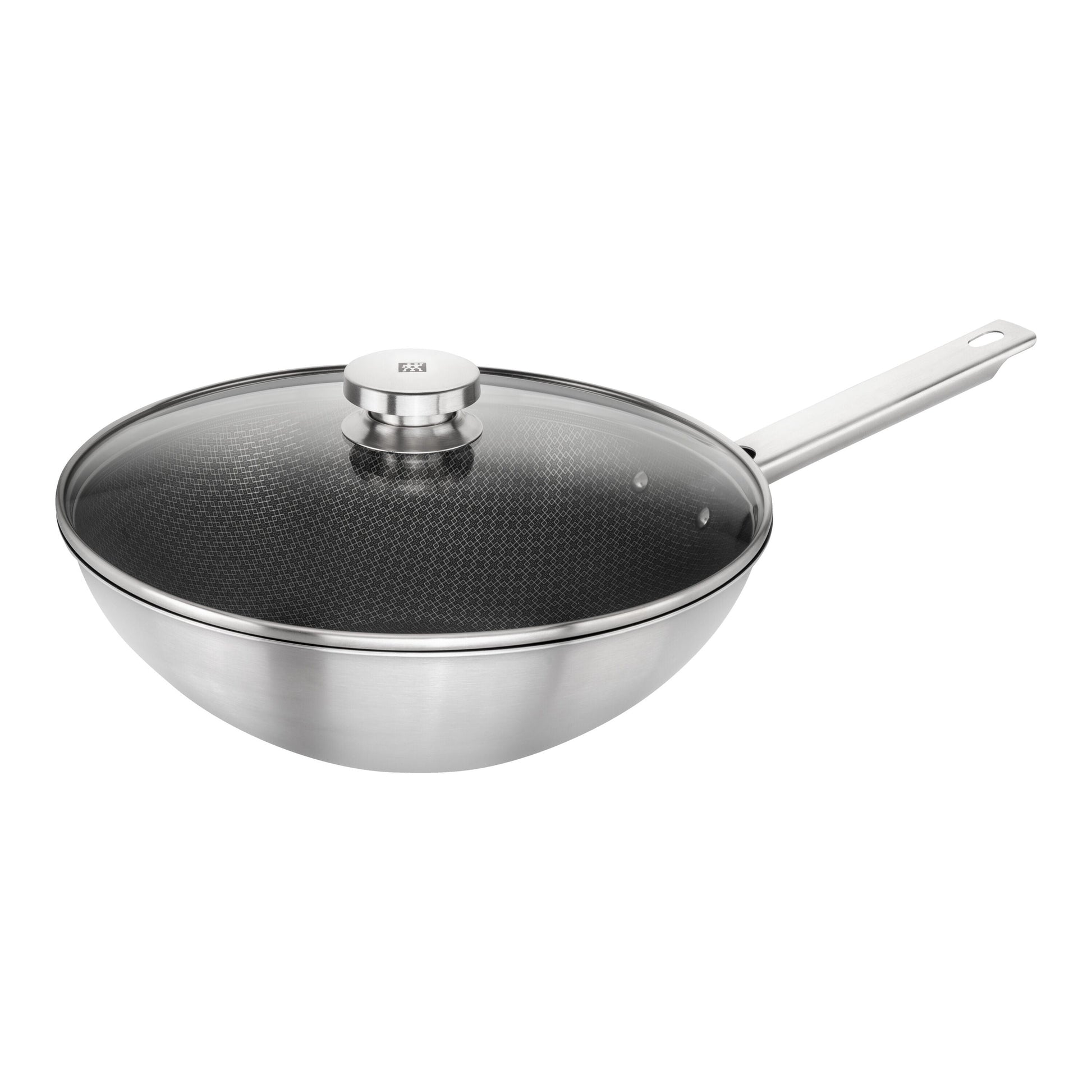 ZWILLING Joy Plus 30cm Wok - 18/10 Stainless Steel-DECOROLALA