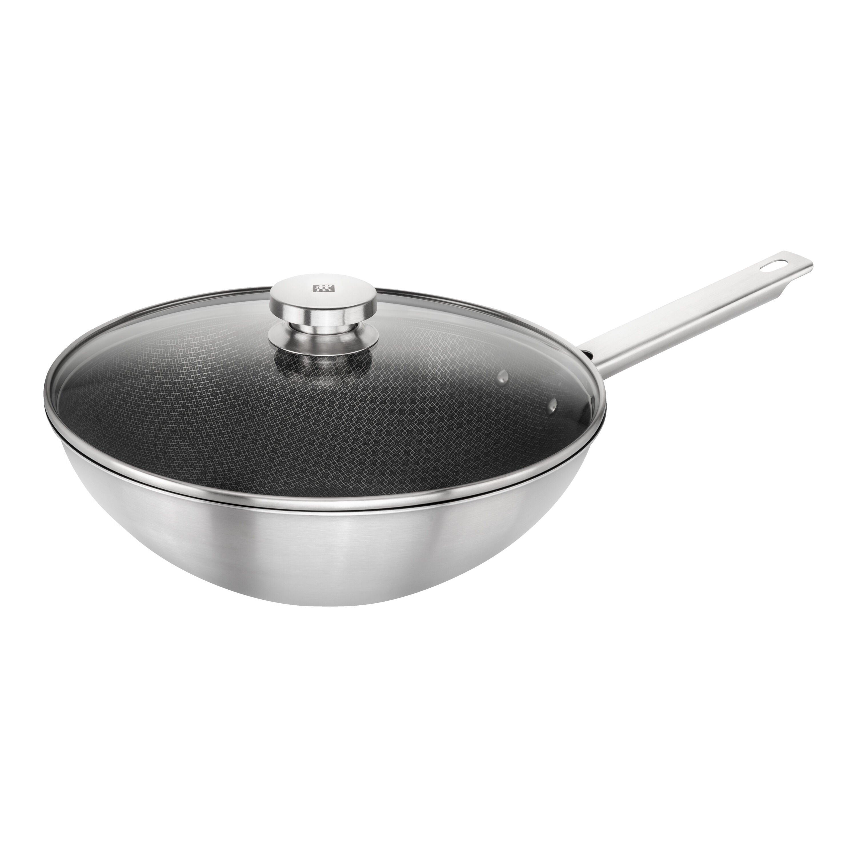 ZWILLING Joy Plus 30cm Wok - 18/10 Stainless Steel-DECOROLALA
