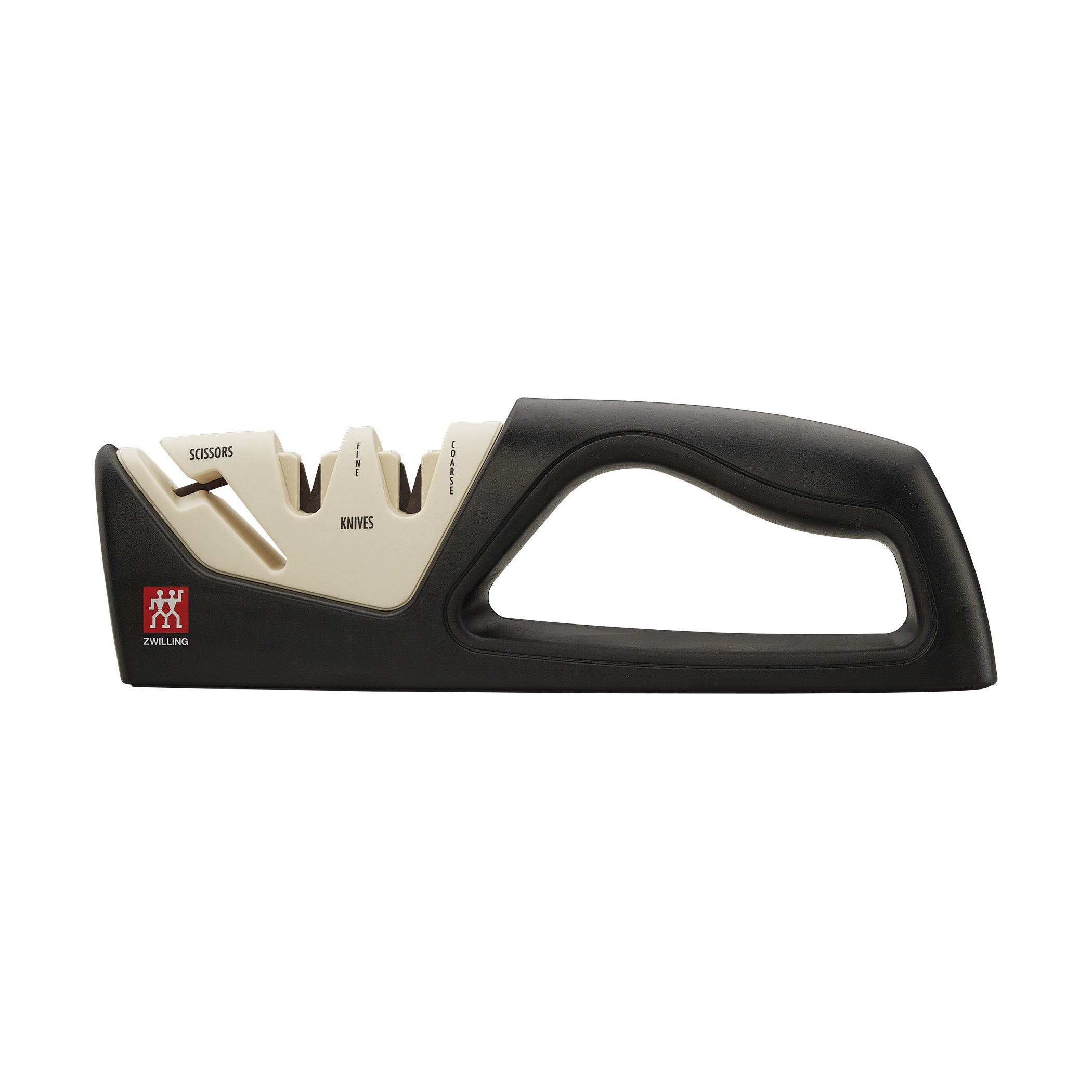 ZWILLING Knife Sharpener - Ivory-Black 2-Stage-Knife Sharpener-DECOROLALA