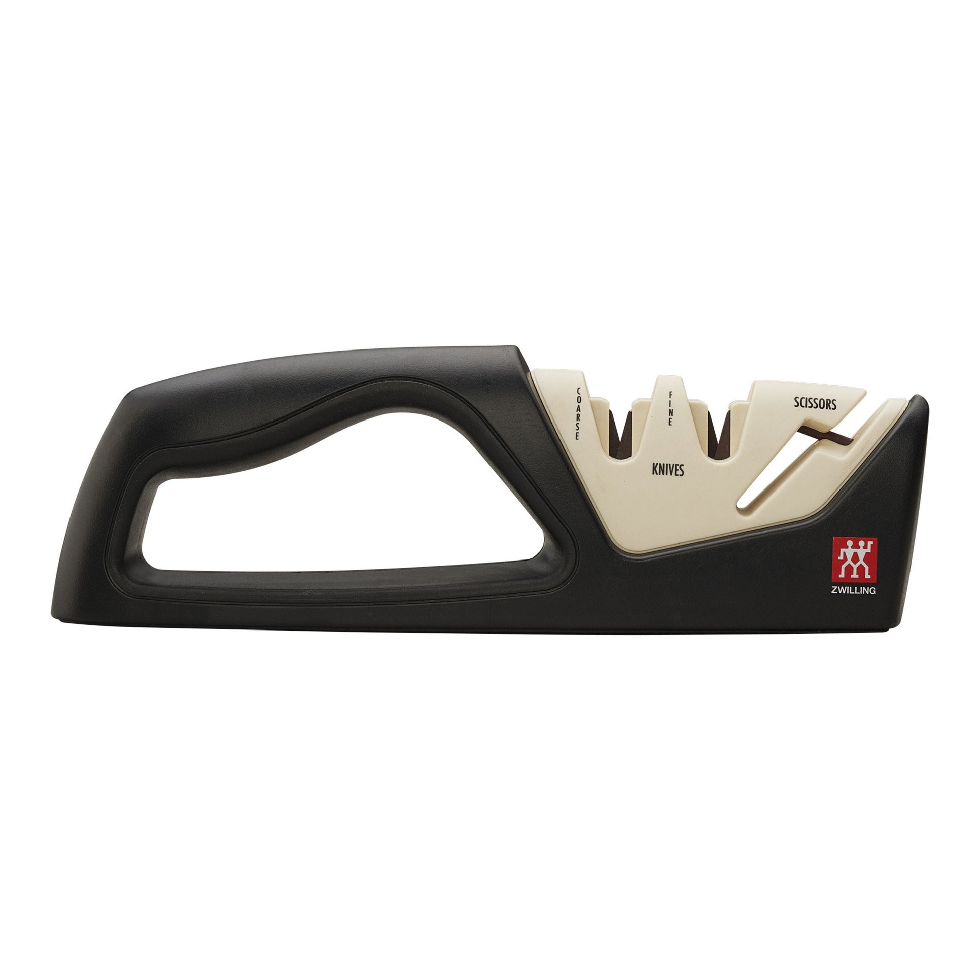 ZWILLING Knife Sharpener - Ivory-Black 2-Stage-Knife Sharpener-DECOROLALA