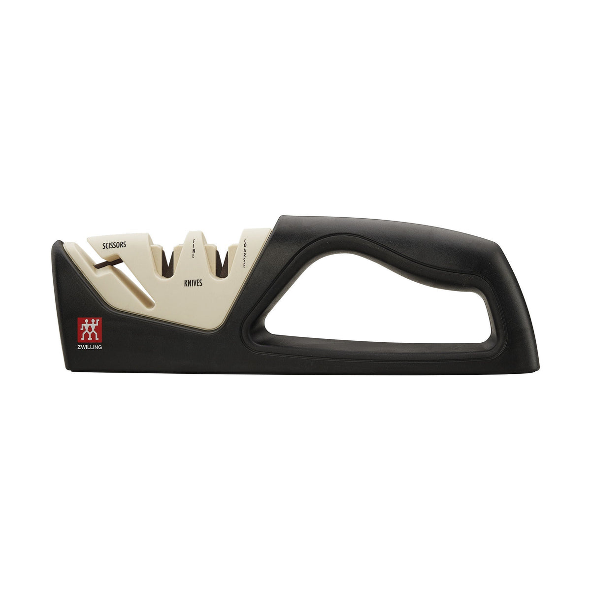 ZWILLING Knife Sharpener - Ivory-Black 2-Stage-Knife Sharpeners-DECOROLALA