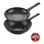 ZWILLING Madura Plus Cookware Set, 2 Piece, Aluminum, Ceramic Non-Stick Coating-Cookware Set-DECOROLALA