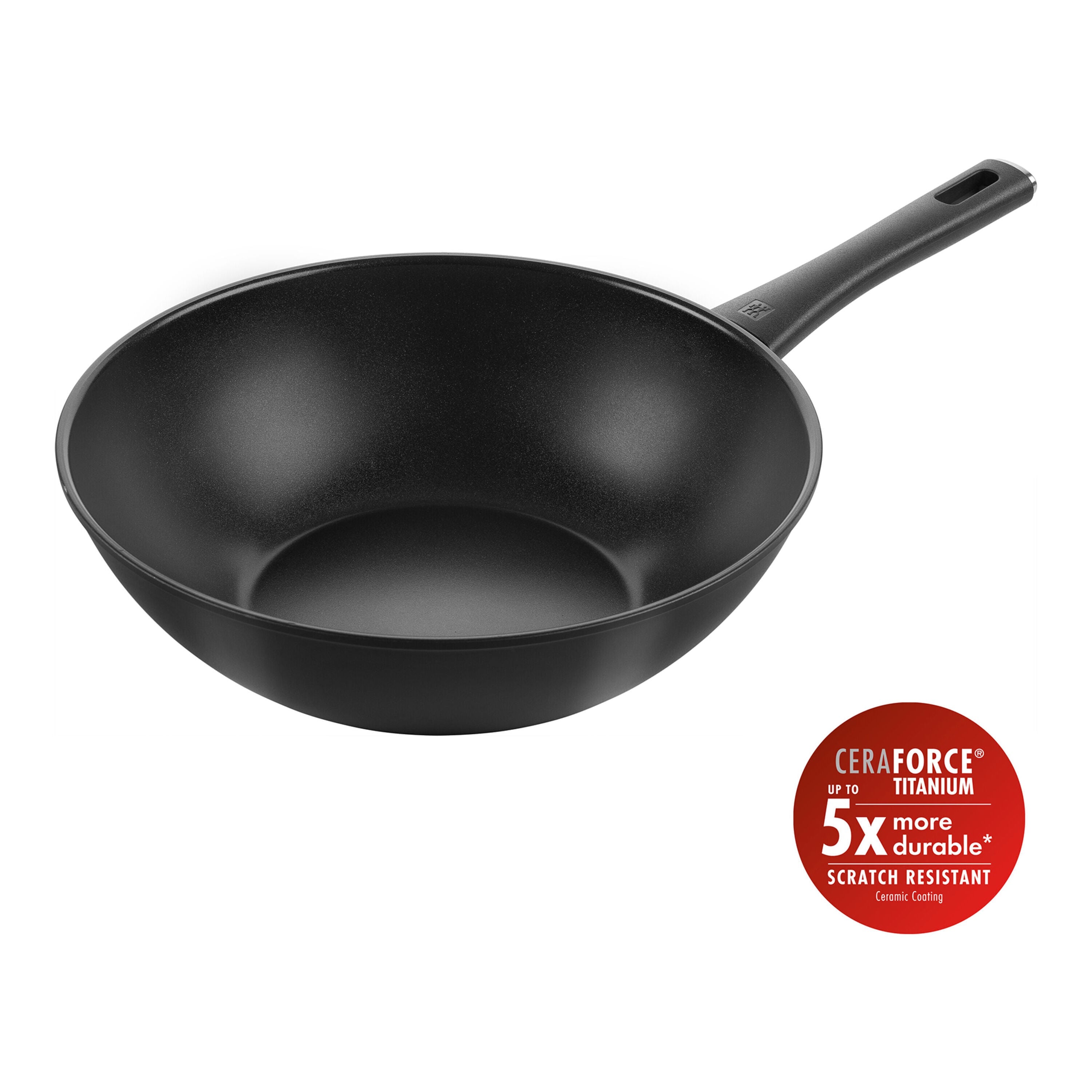 ZWILLING Madura Plus Wok, 30 cm / 12 inch, Aluminum, Titanium-Reinforced Ceramic Non-Stick Coating-Wok-DECOROLALA