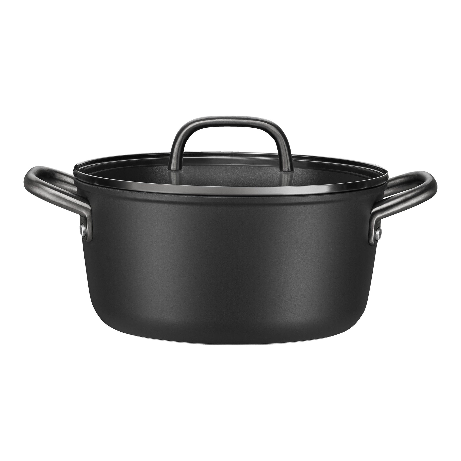 ZWILLING Milano 24cm Stock Pot - Black Nonstick-DECOROLALA