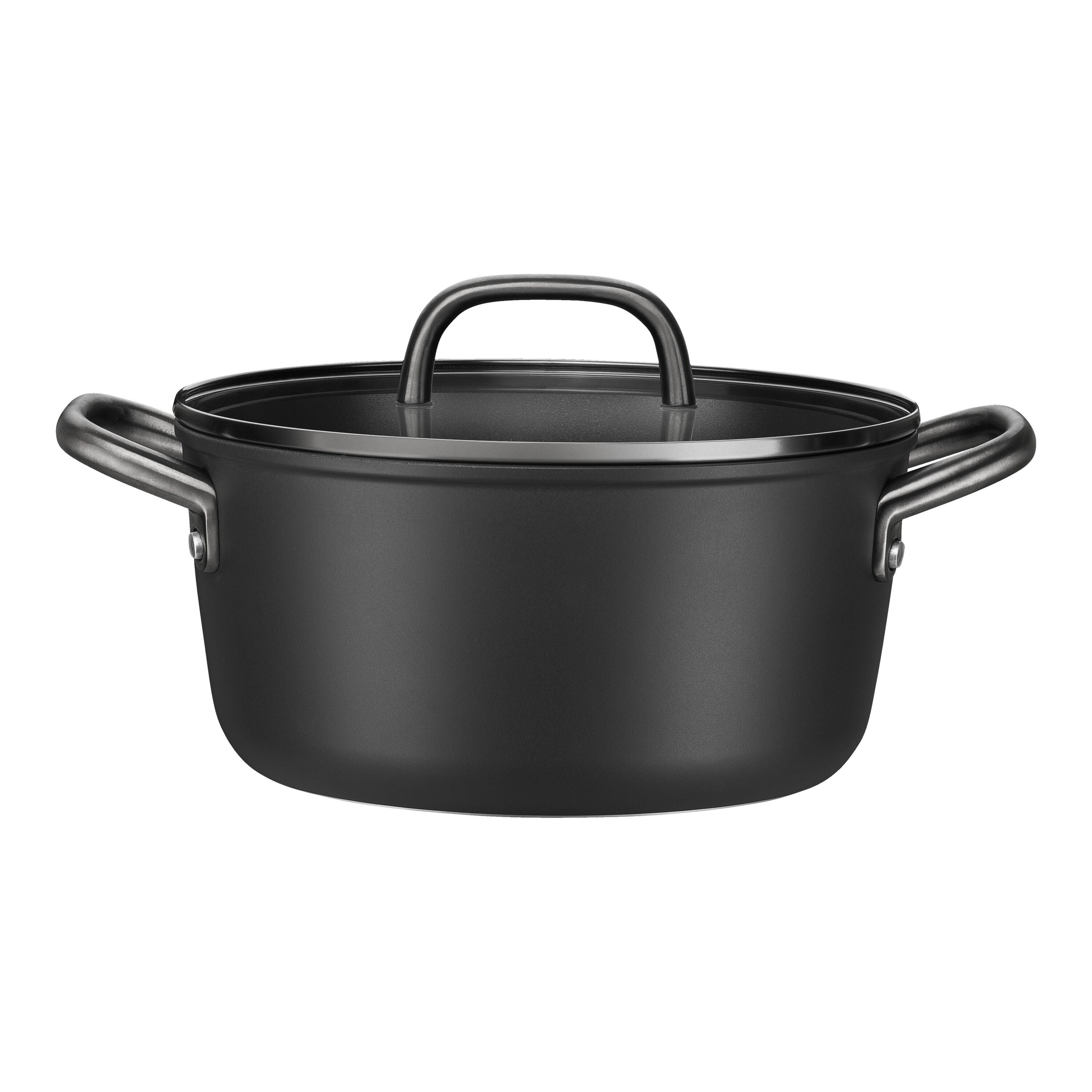 ZWILLING Milano 24cm Stock Pot - Black Nonstick-DECOROLALA