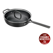 ZWILLING Milano 28cm Saute Pan - Black Ceramic Nonstick-DECOROLALA