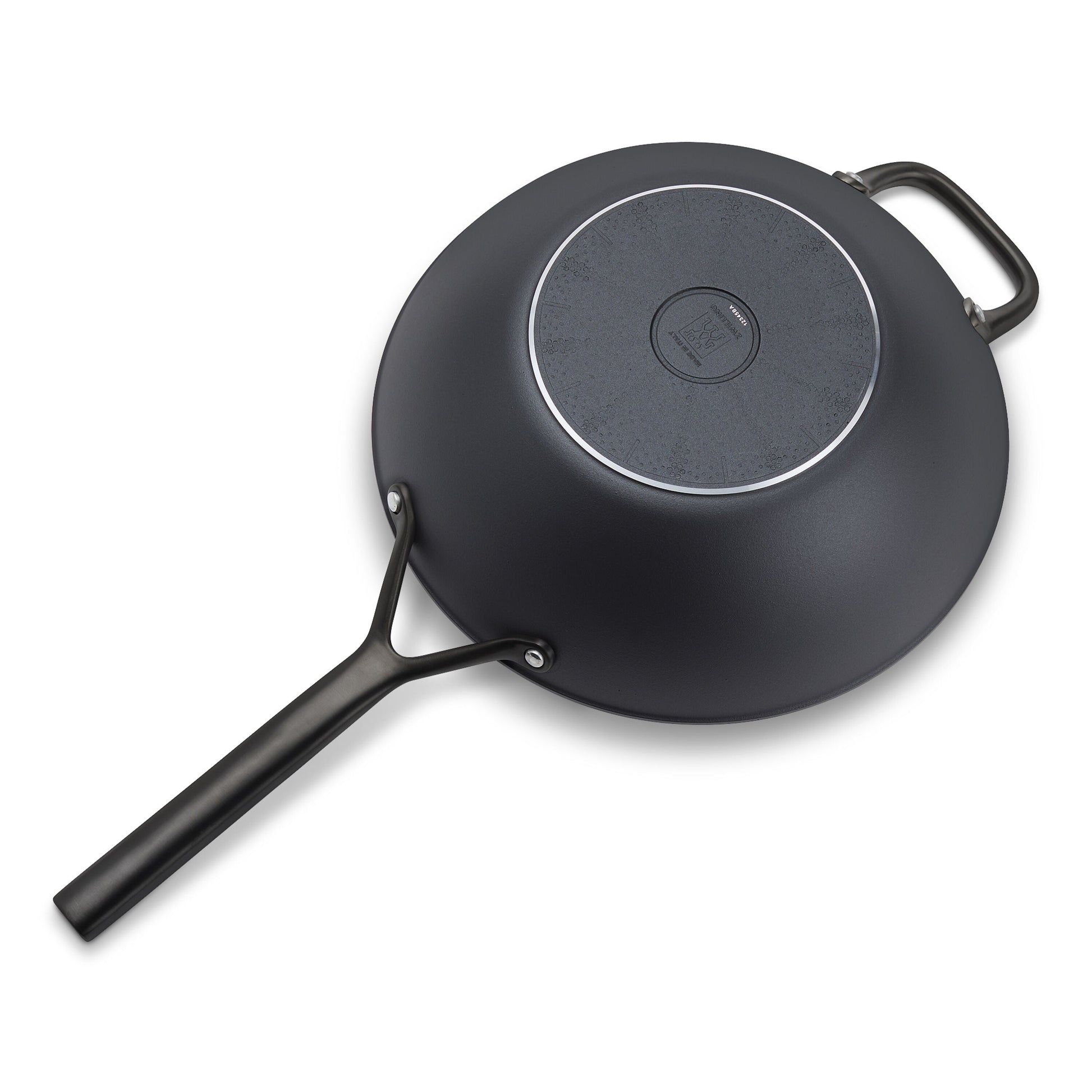 ZWILLING Milano 30cm Wok with Glass Lid - Black-DECOROLALA