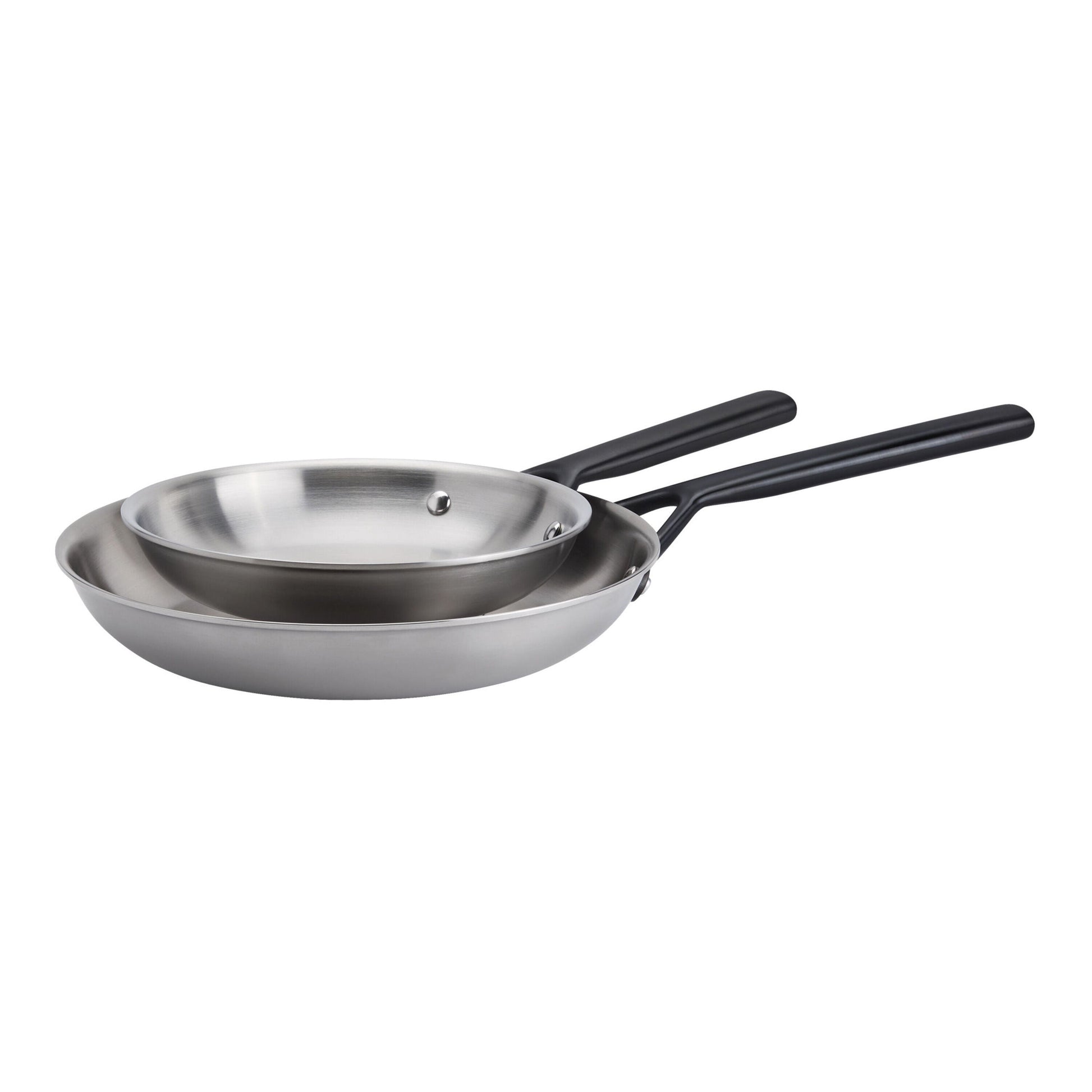 ZWILLING Milano Stainless Steel Fry Pan Set - 2pc-DECOROLALA