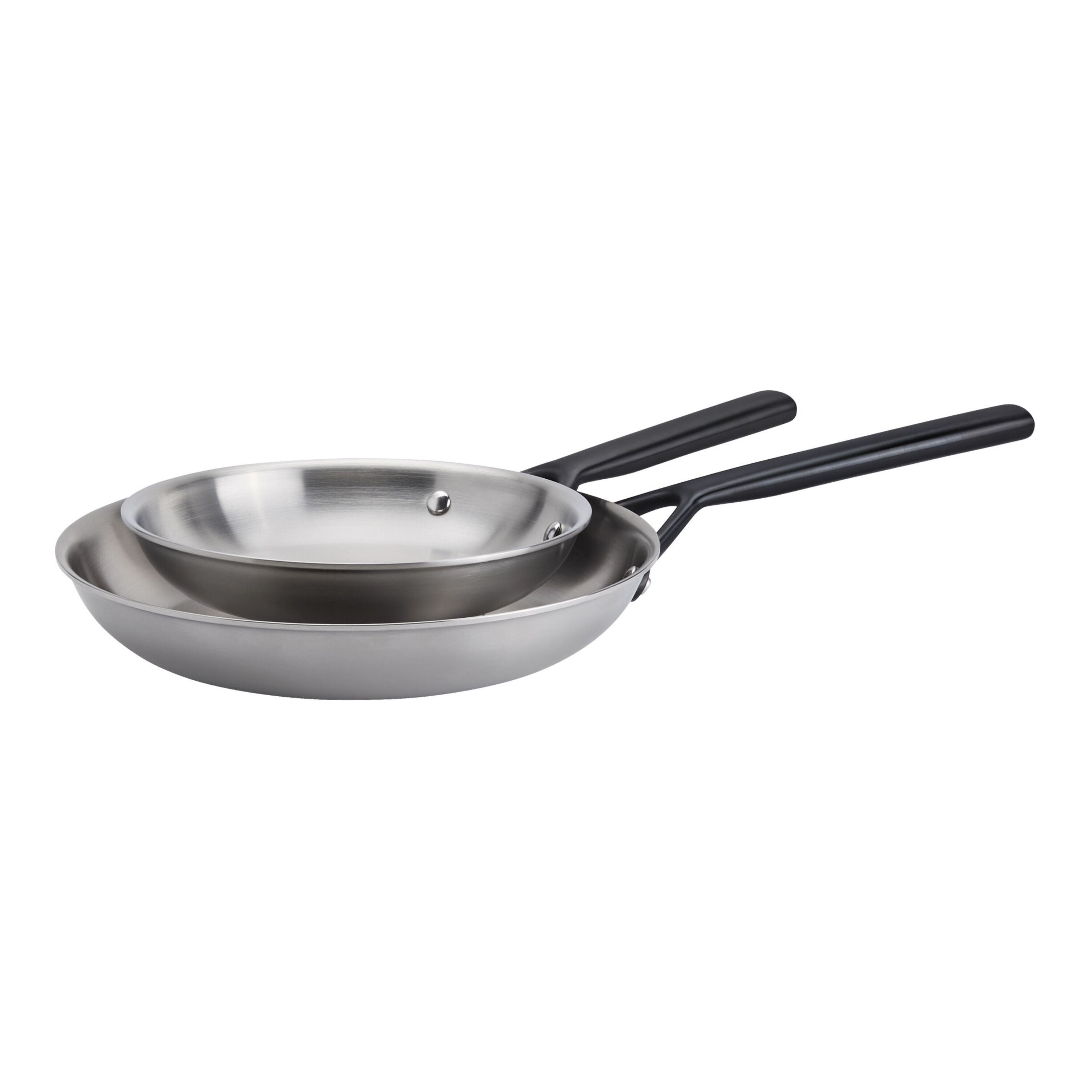 ZWILLING Milano Stainless Steel Fry Pan Set - 2pc-DECOROLALA