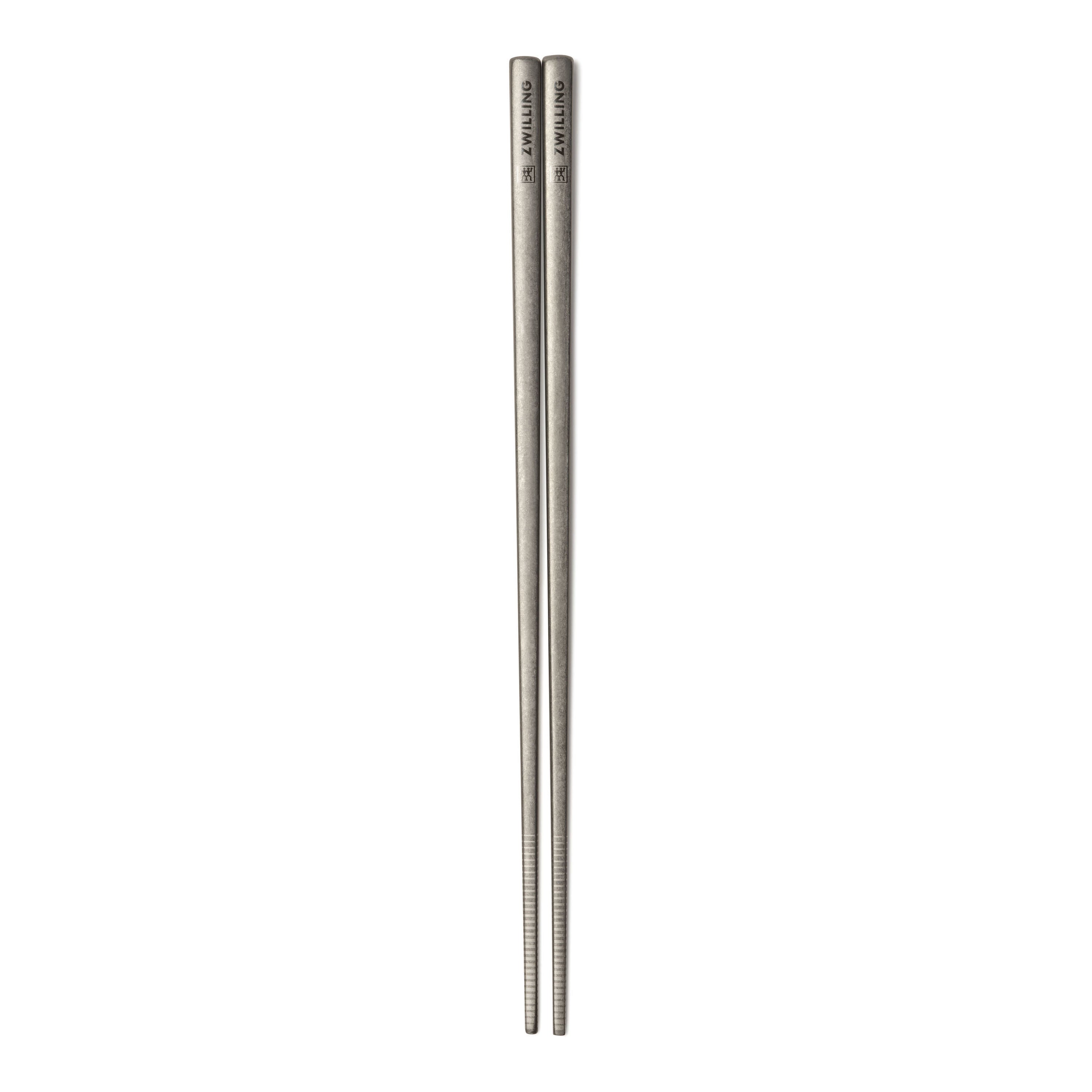 ZWILLING Minimale (matted) 4 Piece Chopstick Set, Silver-Chopstick-DECOROLALA