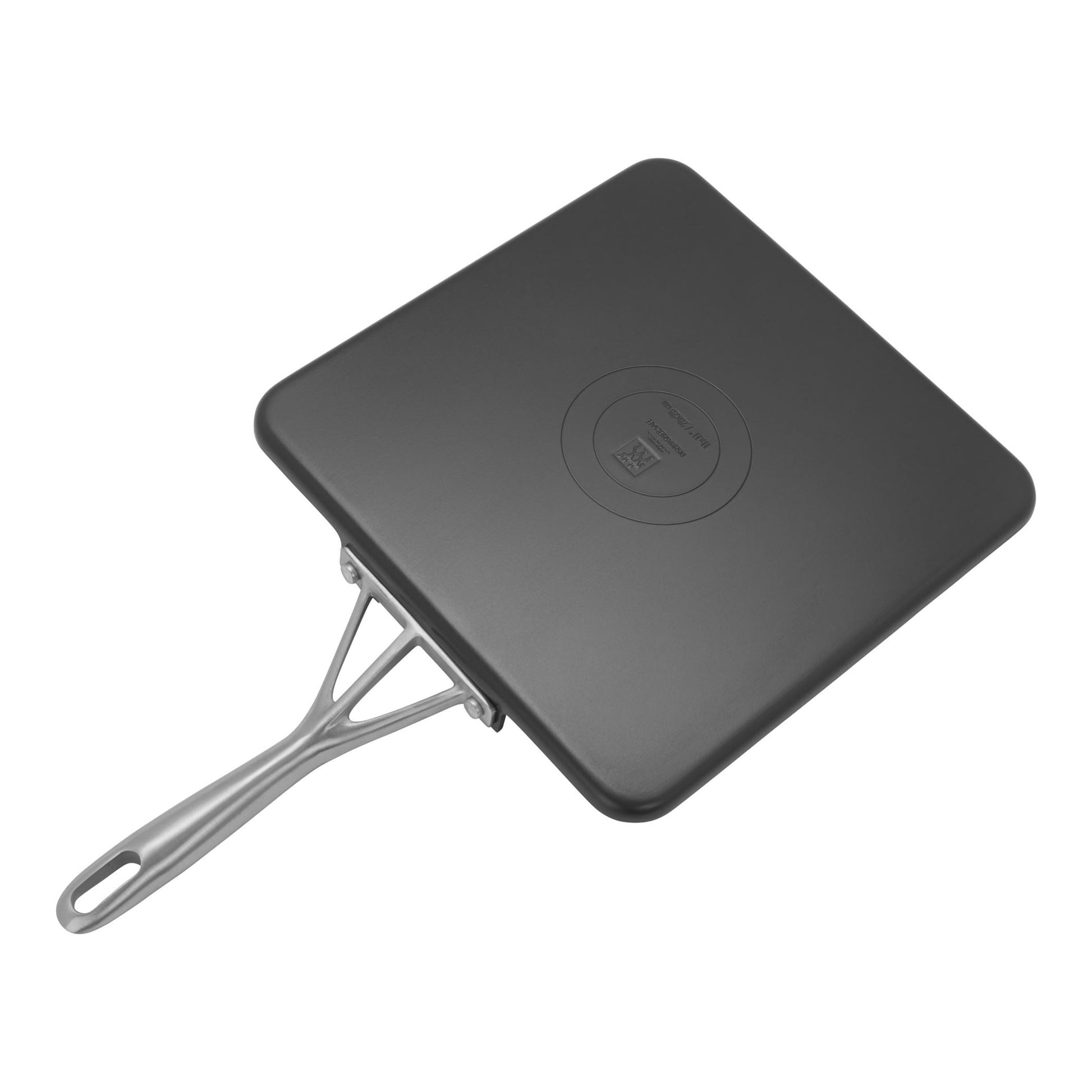 ZWILLING Motion 28 cm / 11 inch Aluminum Square Grill Pan, Black-Saucepan-DECOROLALA