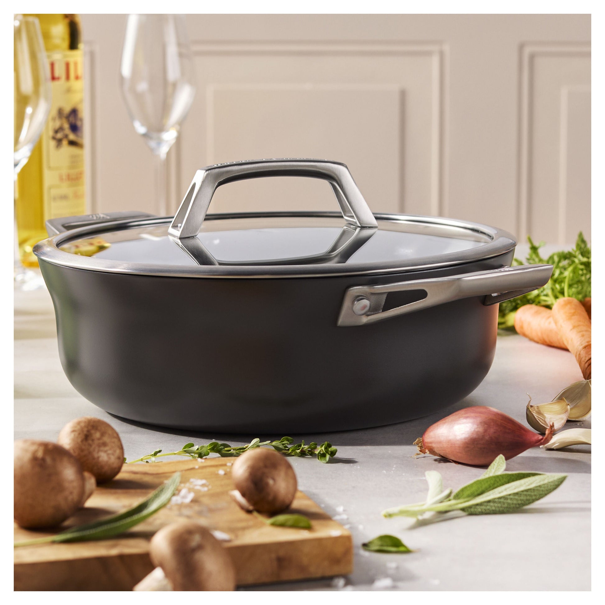 ZWILLING Motion Ceramic 26 cm Aluminum Saute Pan-n/a-DECOROLALA