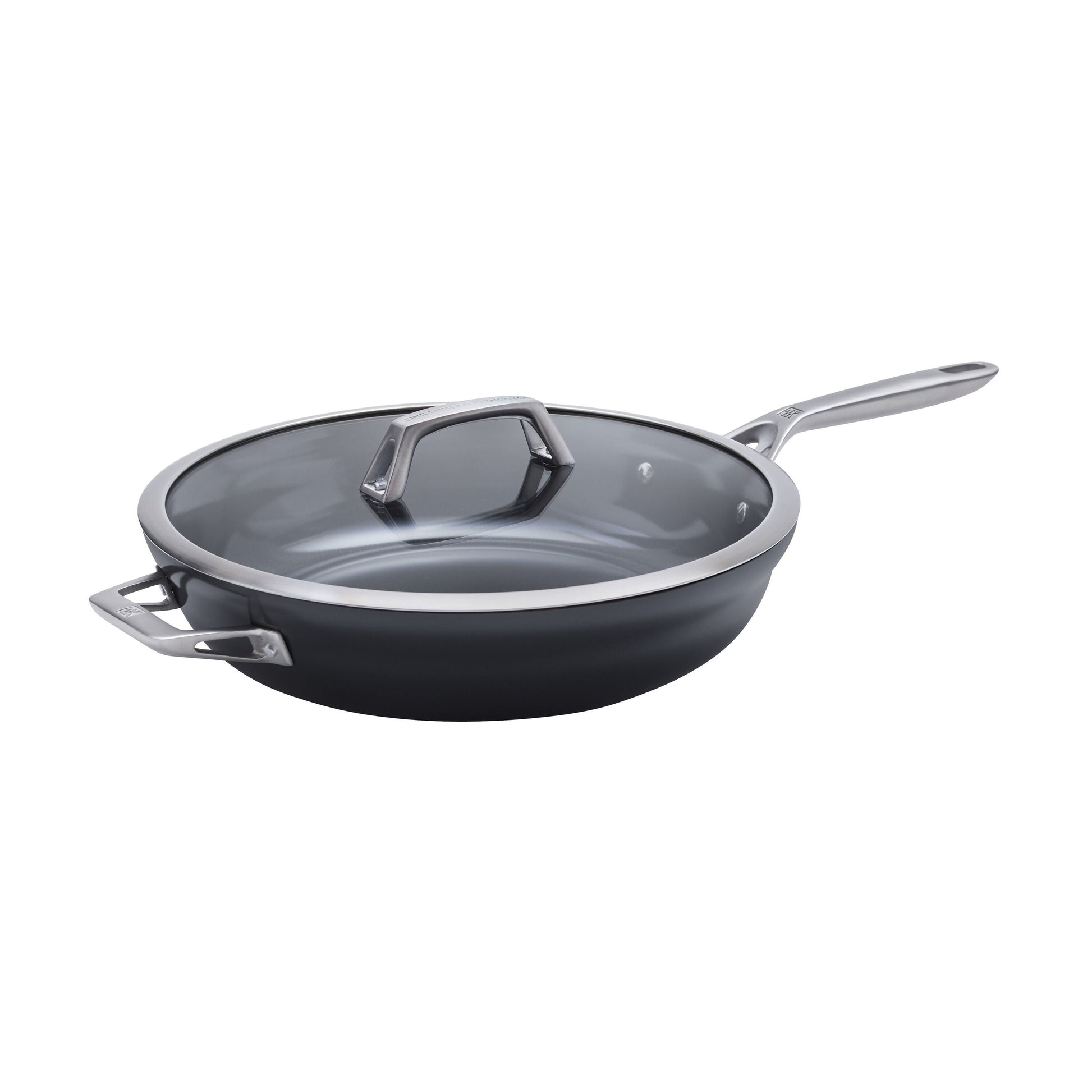 ZWILLING Motion Ceramic 30 cm / 12 inch Aluminum Deep Saute Pan With Lid-n/a-DECOROLALA