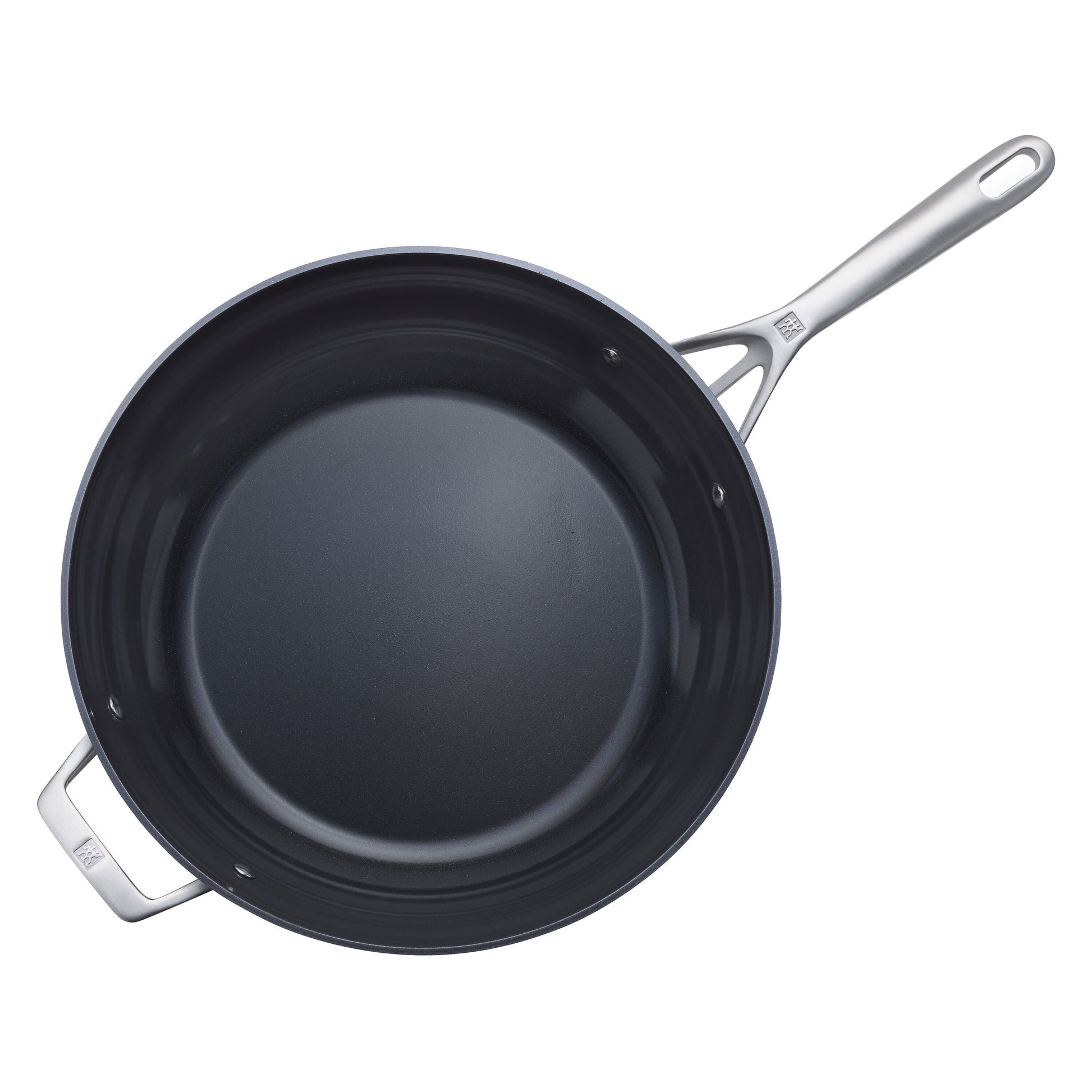 ZWILLING Motion Ceramic 30 cm / 12 inch Aluminum Deep Saute Pan With Lid-n/a-DECOROLALA