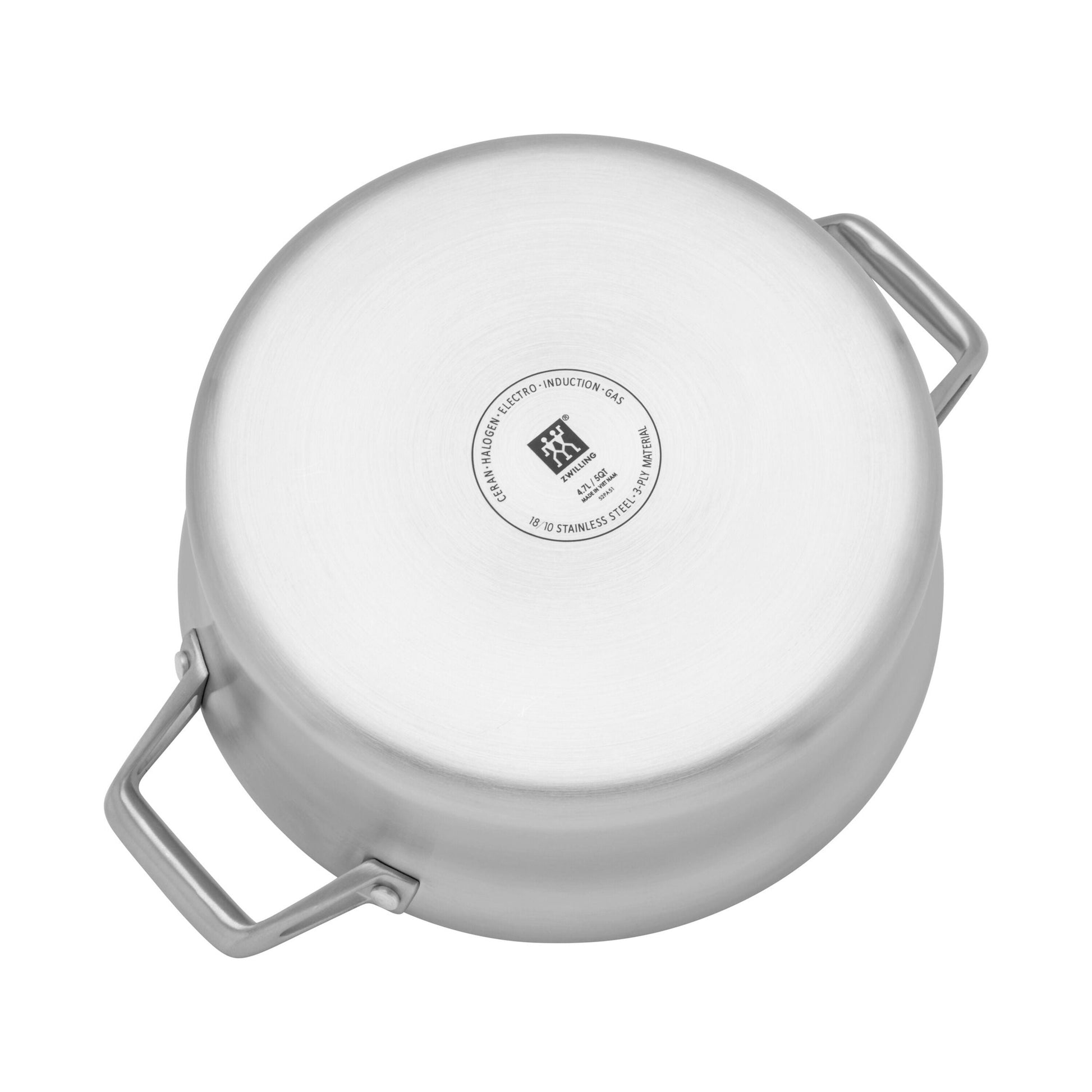 ZWILLING Motion Stainless Steel 4.75 L Stainless Steel Deep Saute Pan With Lid-n/a-DECOROLALA