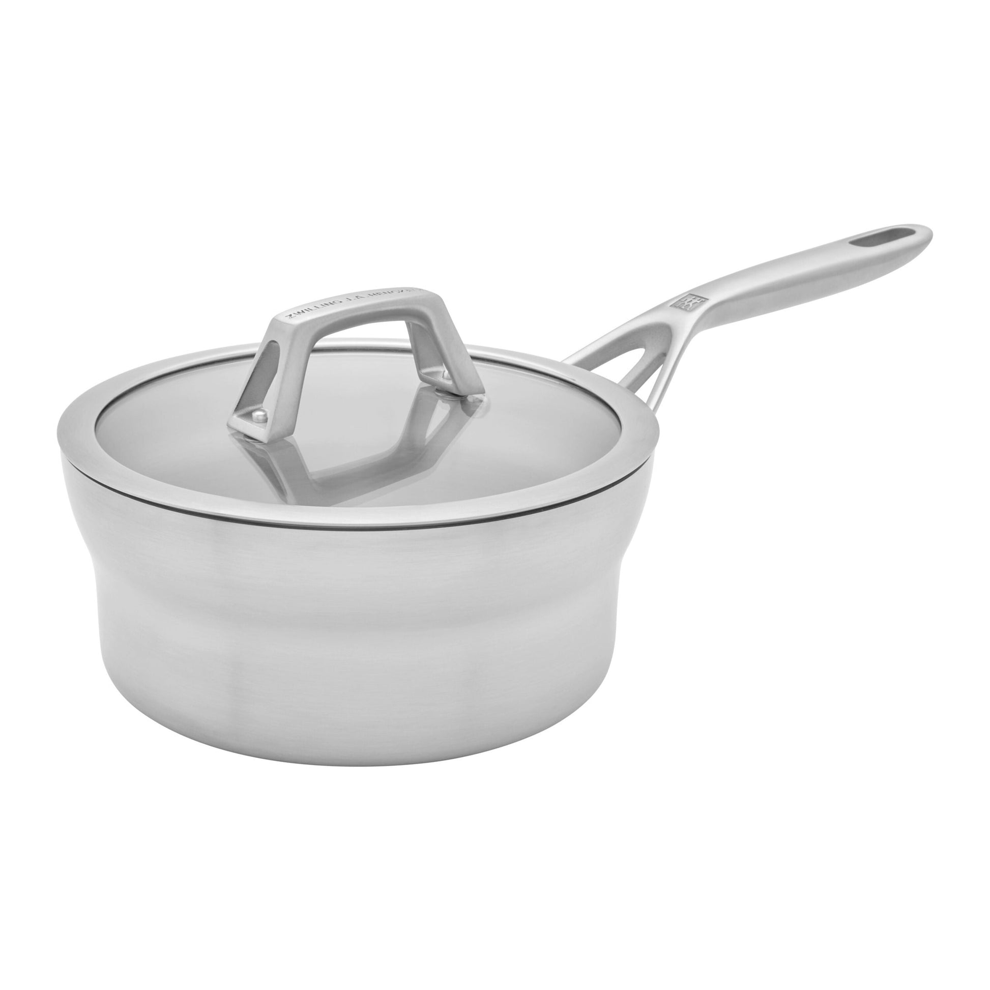 ZWILLING Motion Stainless Steel Stainless Steel Round Sauce Pan With Lid, Silver-n/a-DECOROLALA