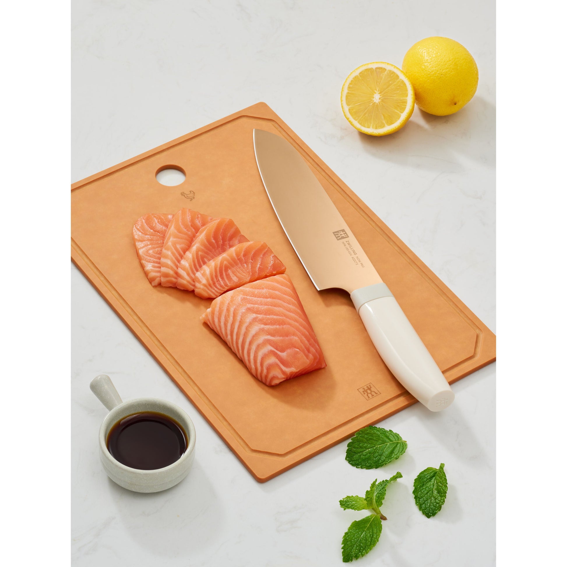 ZWILLING Now Pro 7 Piece, Knife Block Set, White-n/a-DECOROLALA