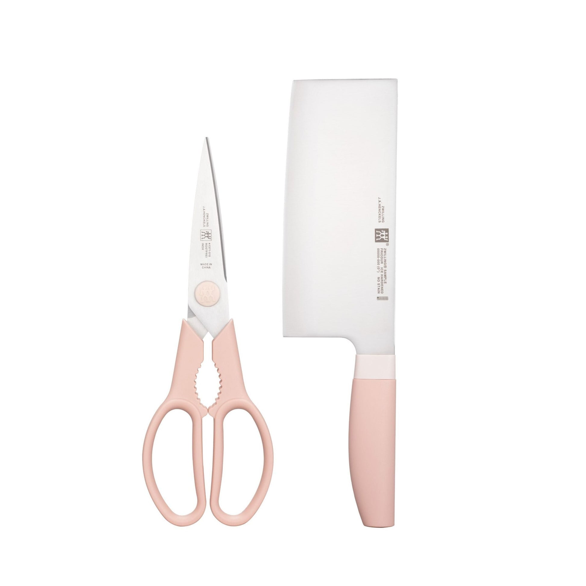 ZWILLING Now S 2 Piece Knife Set, Pink-Knife Set-DECOROLALA