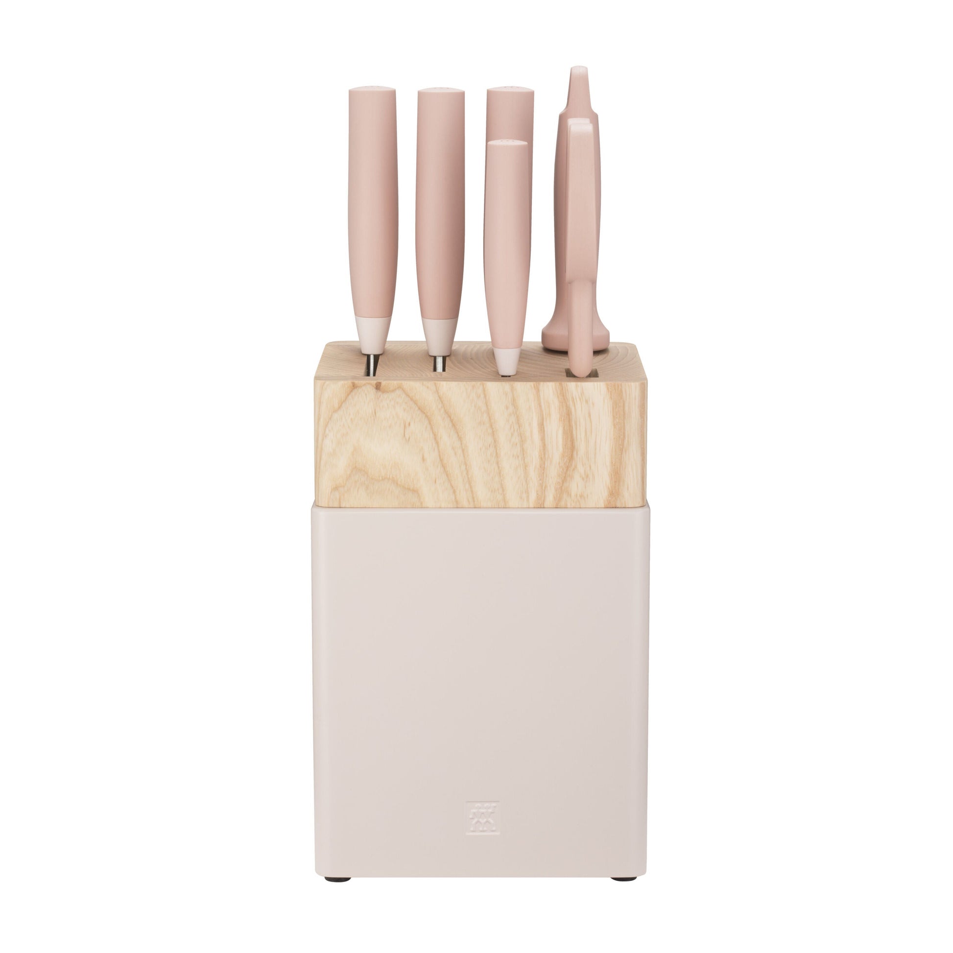 ZWILLING Now S 7 Piece Knife Block Set, Pink-Knife Set-DECOROLALA