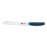 ZWILLING Now S 8 inch Bread Knife, Blue (Visual Imperfections - B Stock)-Bread Knife-DECOROLALA