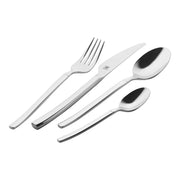 ZWILLING Opus 20pc Flatware Set - Polished Stainless-Flatware Set-DECOROLALA