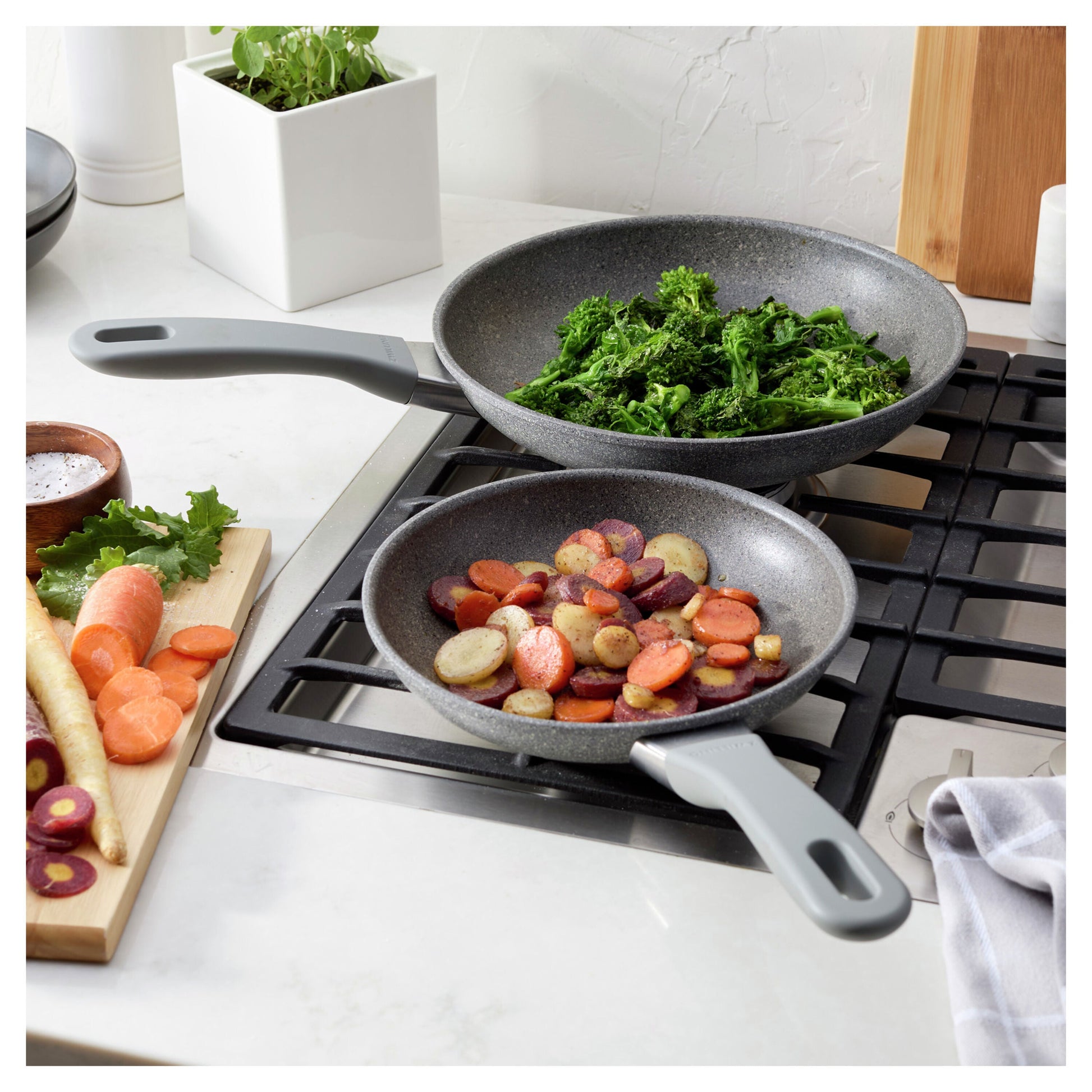 ZWILLING Parma Plus 2 Piece Aluminum Fry Pan Set-Frying Pan-DECOROLALA