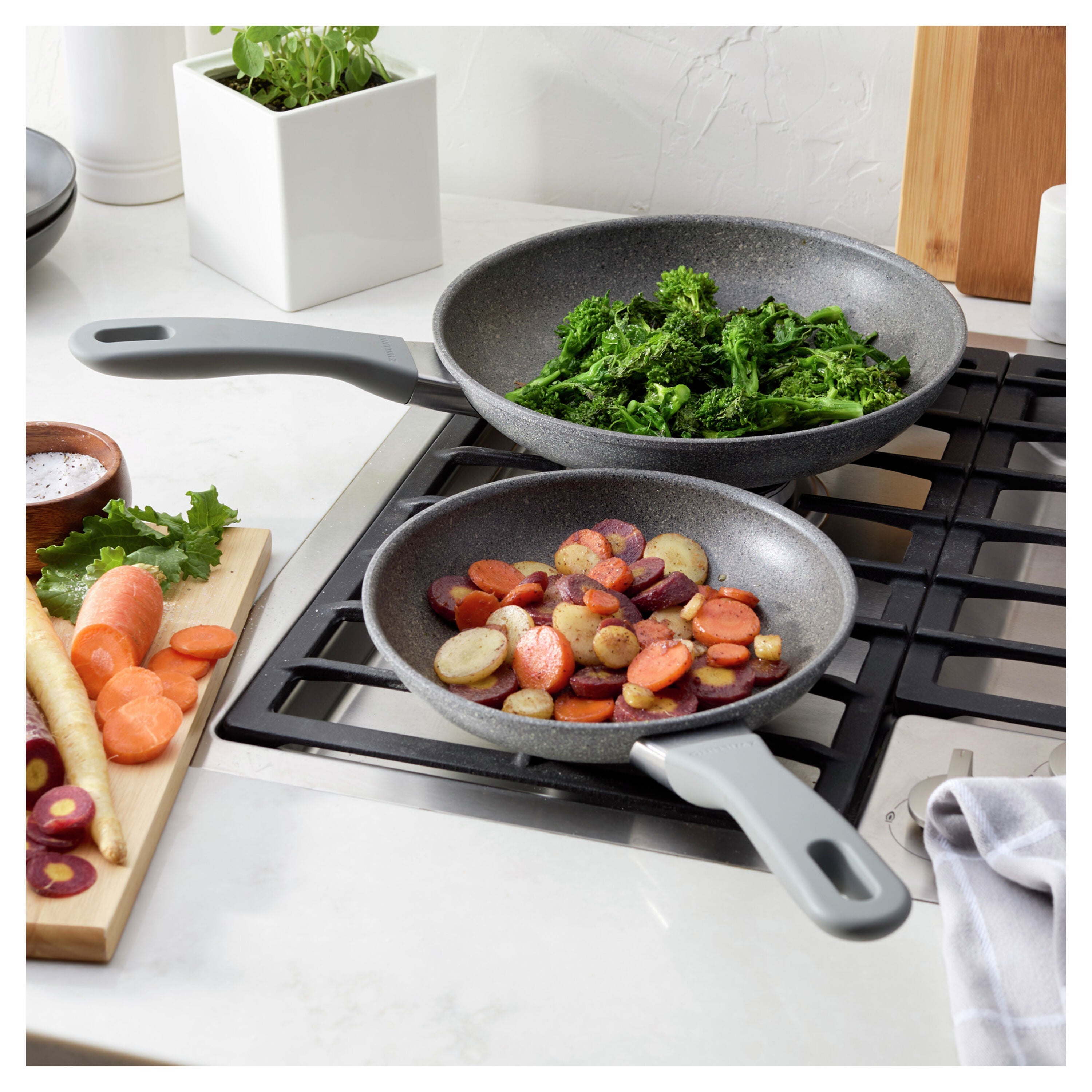 ZWILLING Parma Plus 2 Piece Aluminum Fry Pan Set-Frying Pan-DECOROLALA